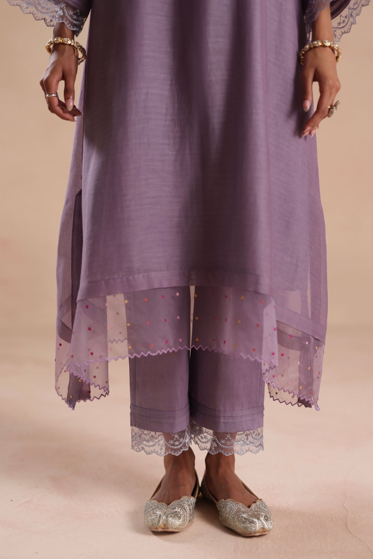 Siara Purple Kurta Set