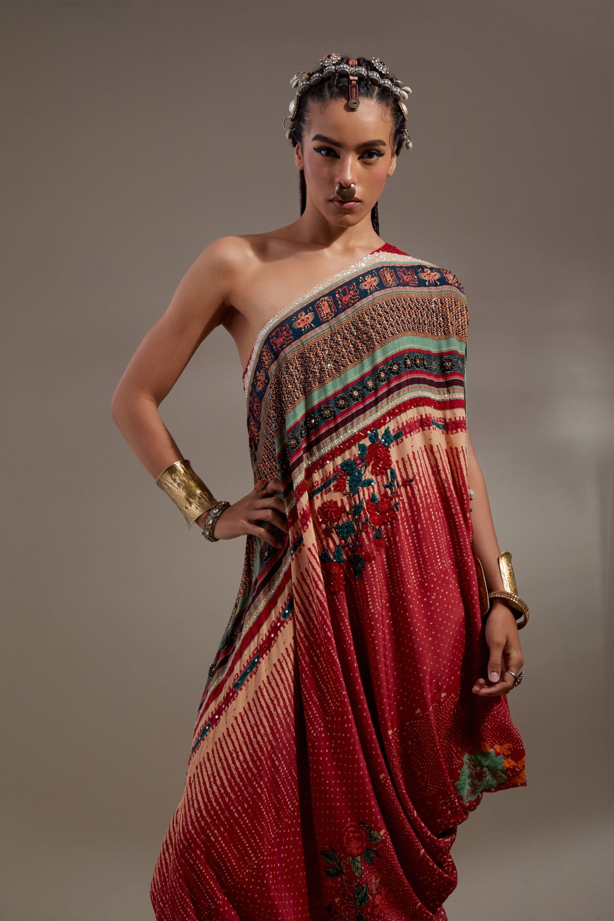 Rasa One Shoulder Dress