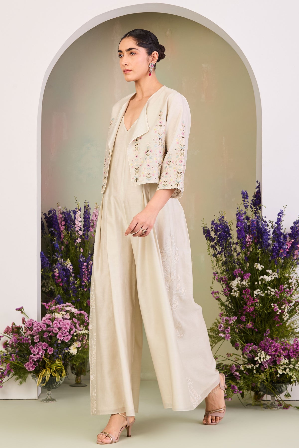 Israt Jumpsuit With Jacket