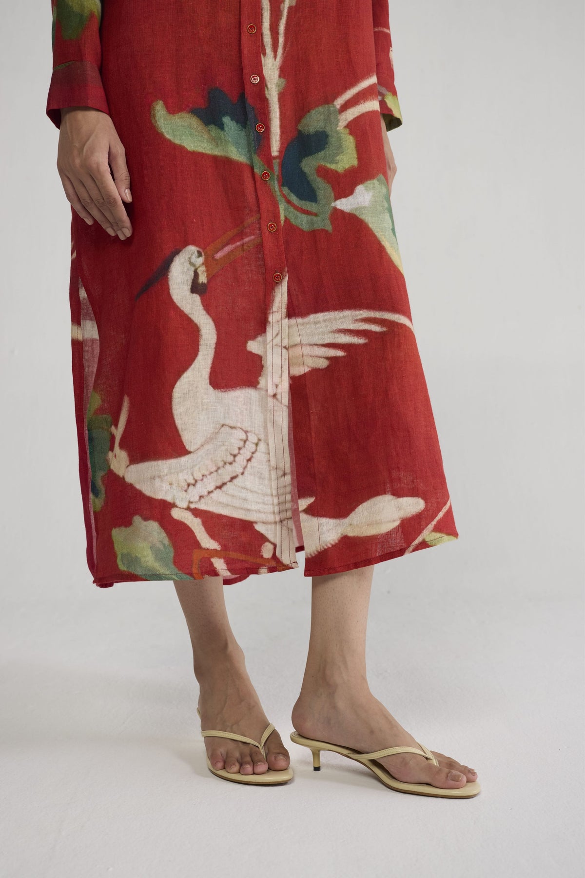 Bara Linen Shirt Dress