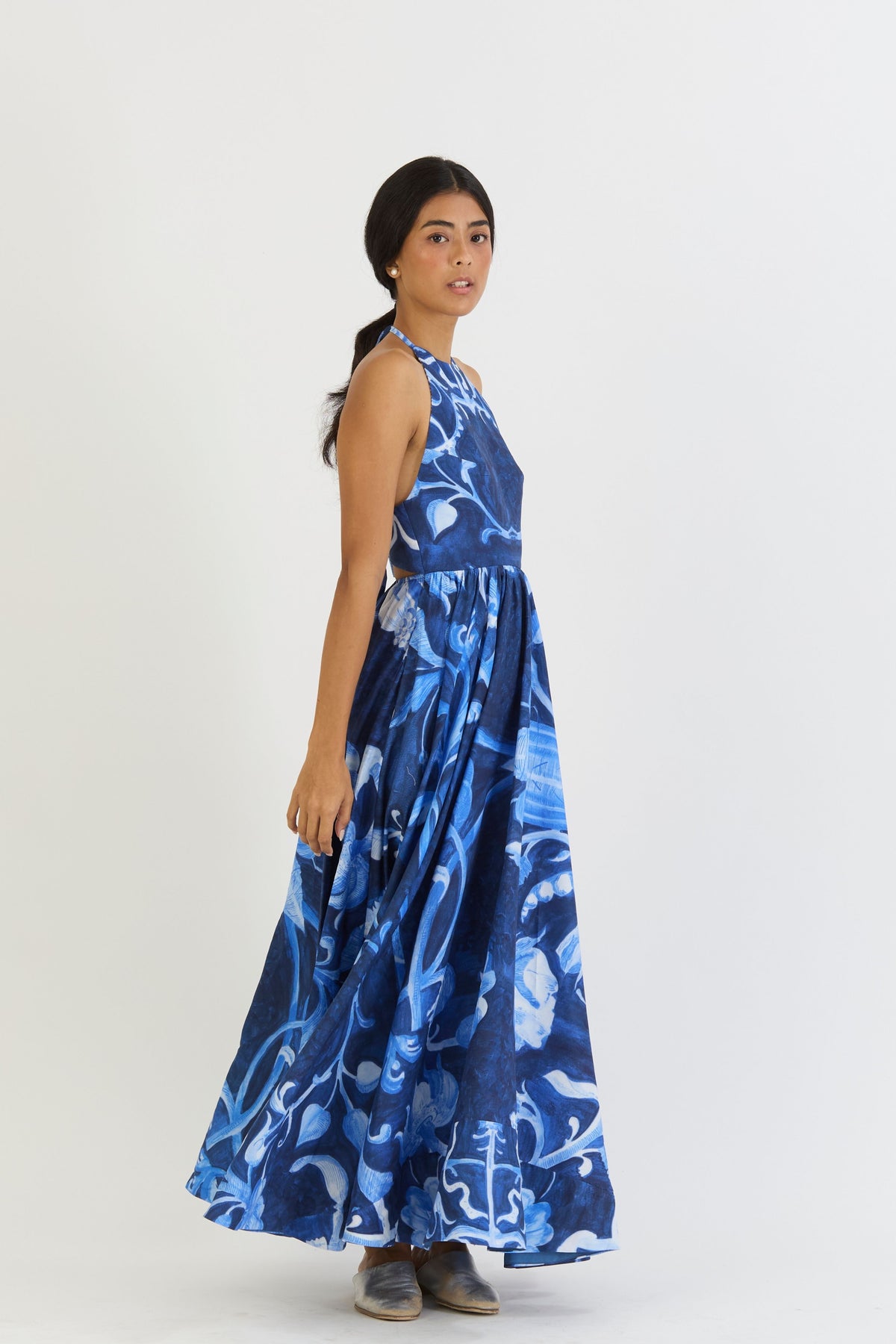 Bilberry Halter Neck Dress