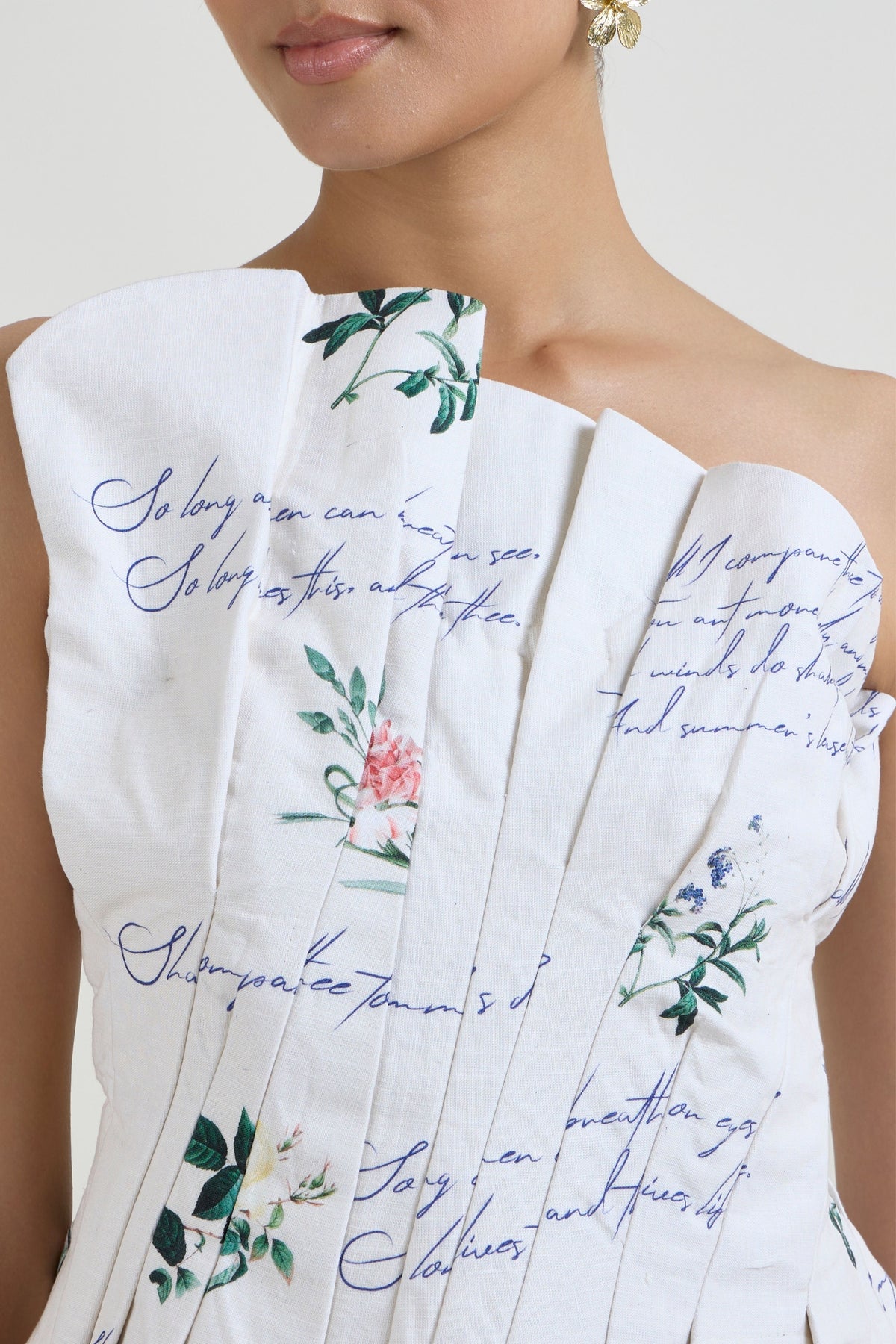 Poetry Skirt Set