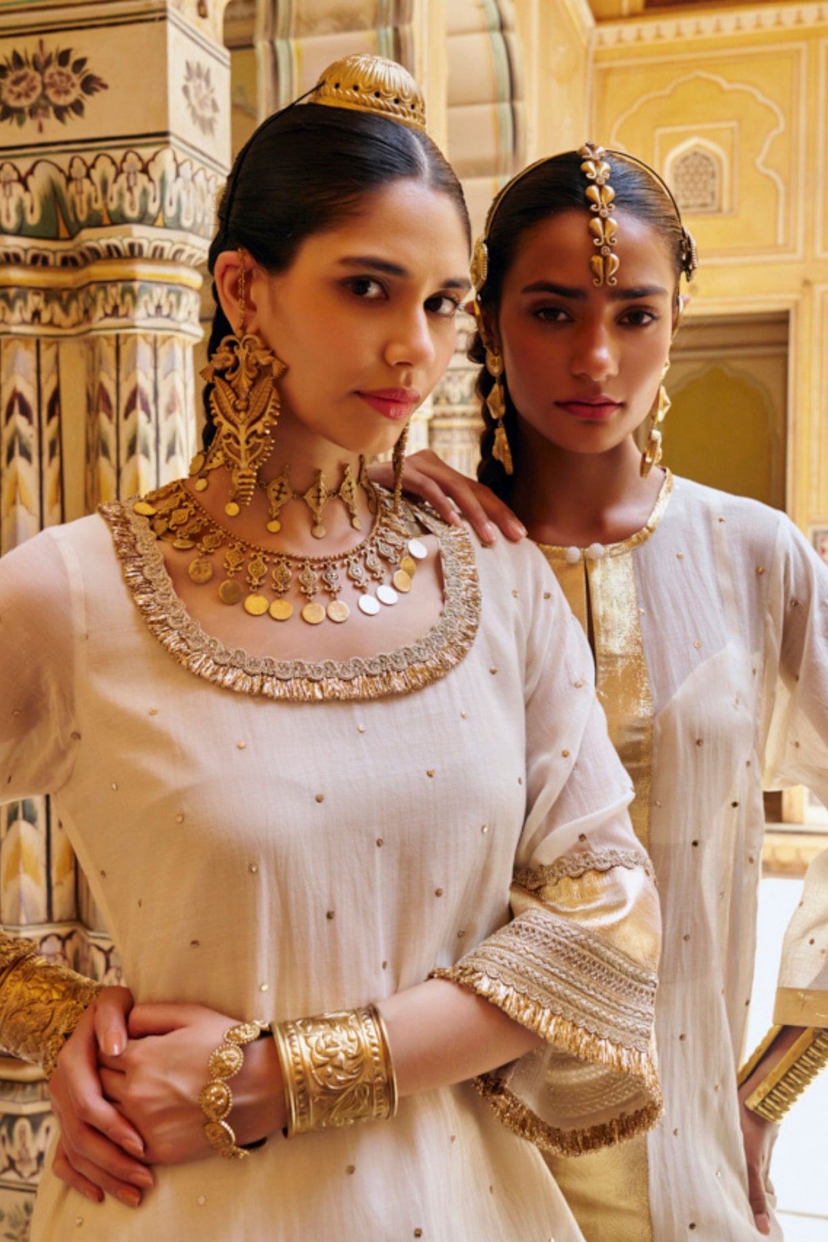 Ivory Straight Kurta Set