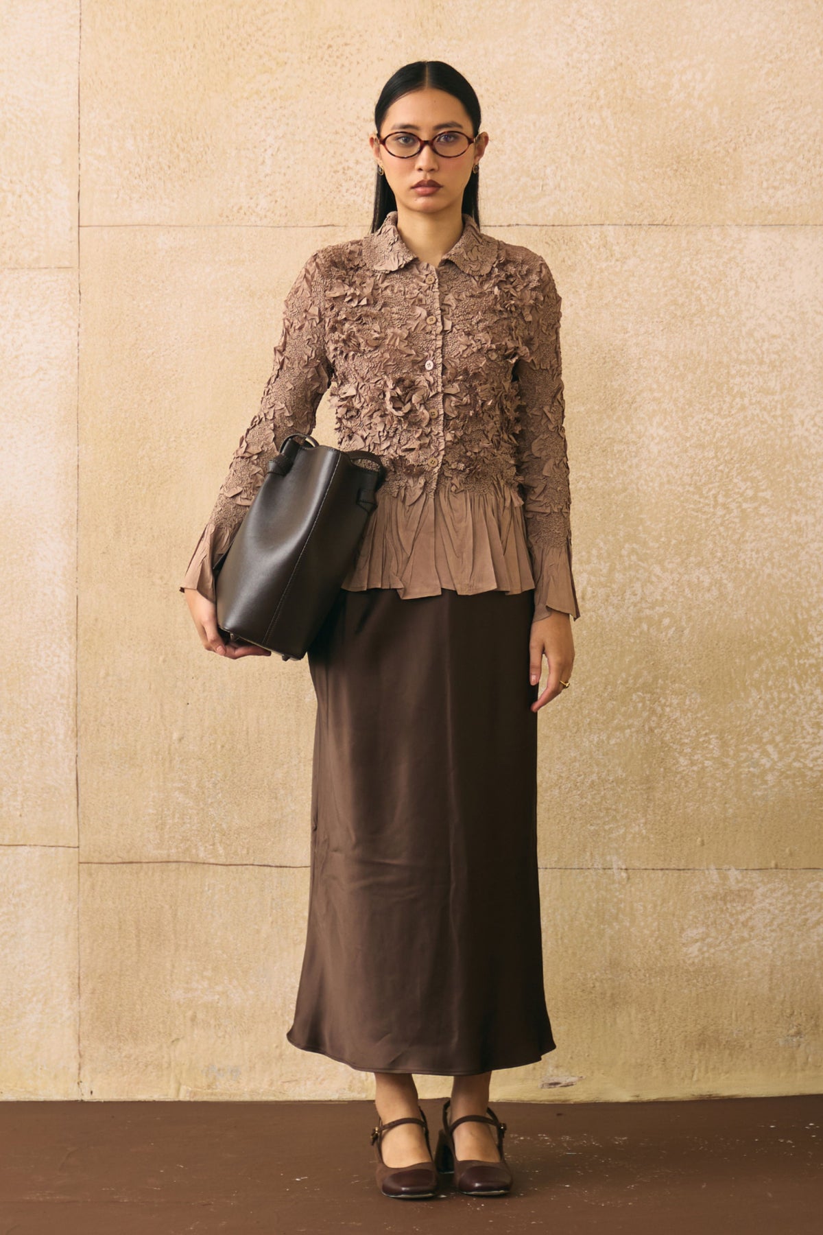 Brown Elsara Top