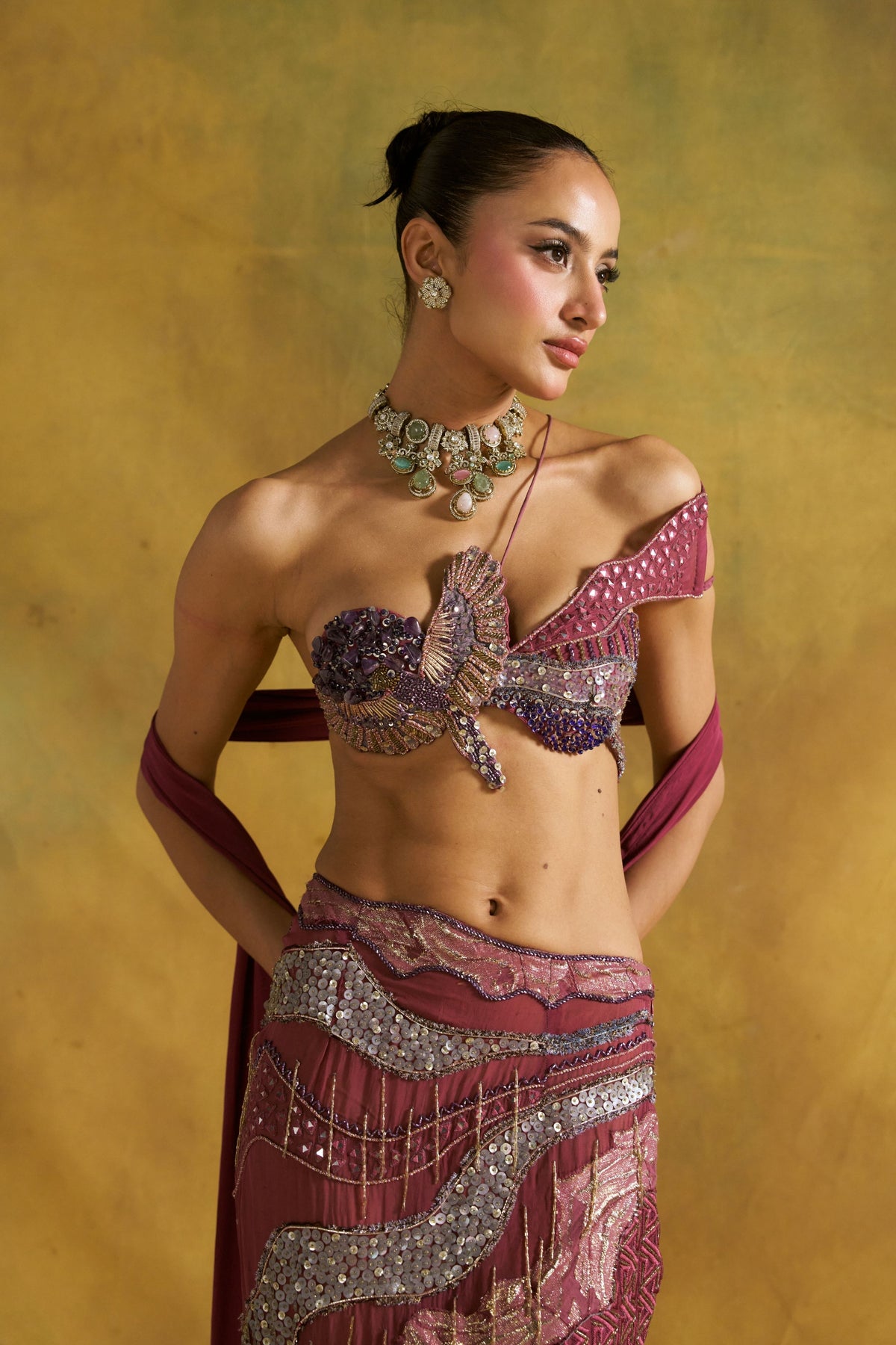 Lehrer Mehboba Fishcut Lehenga Set