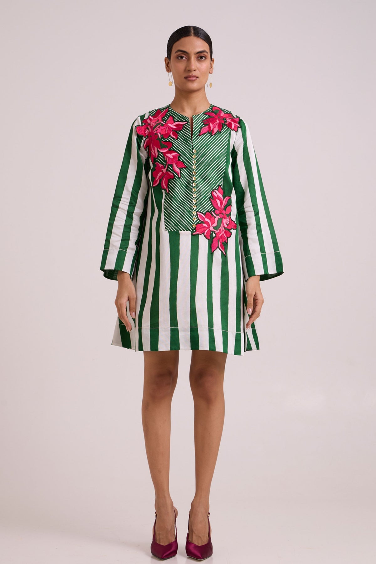 Citara Floating Bloom Short Dress