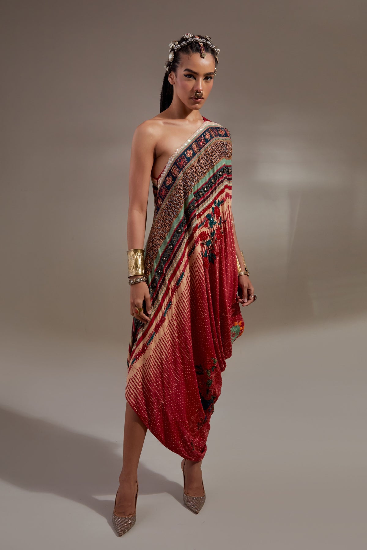 Rasa One Shoulder Dress
