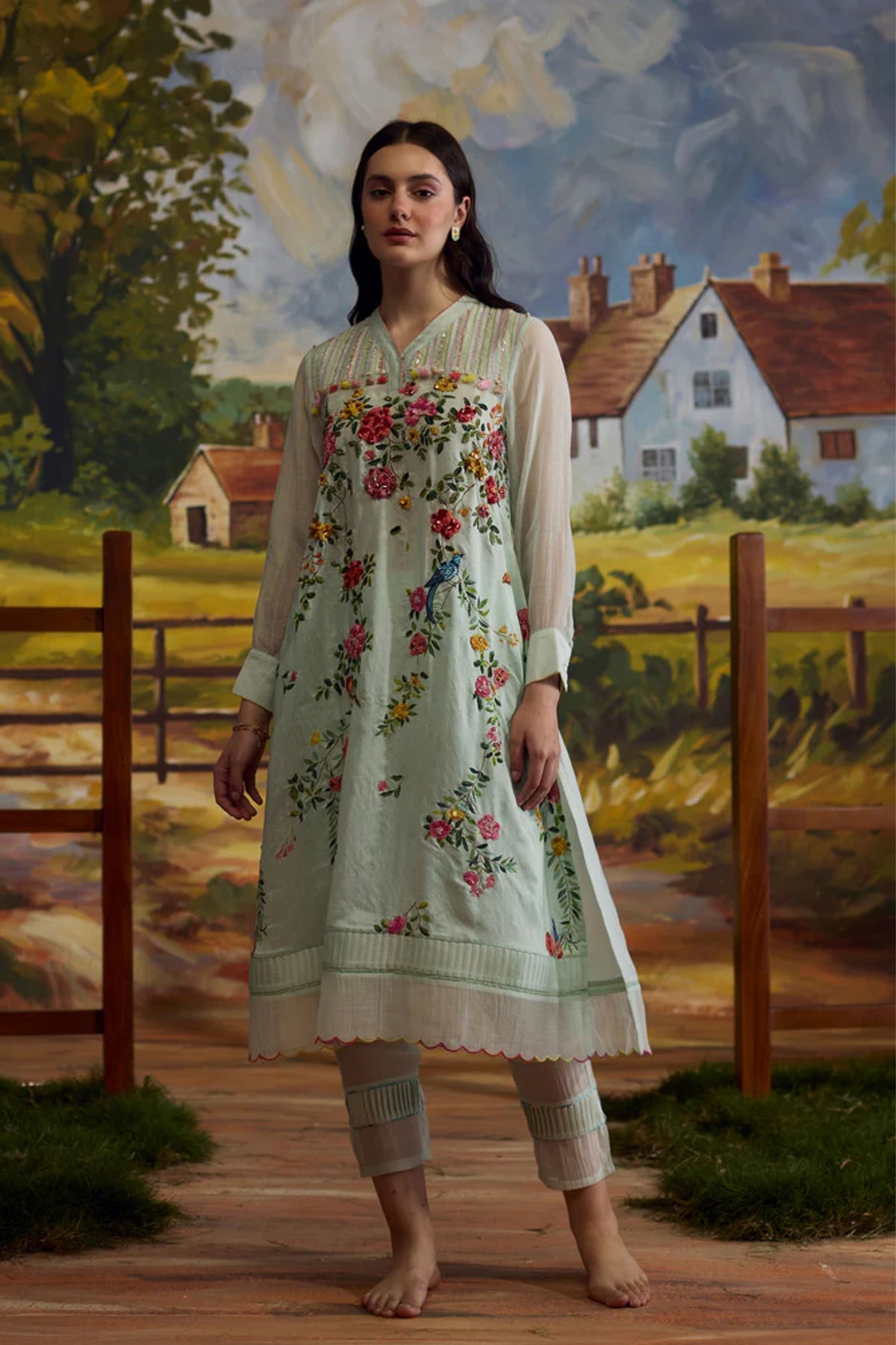 Meadow Embroidered Kurta