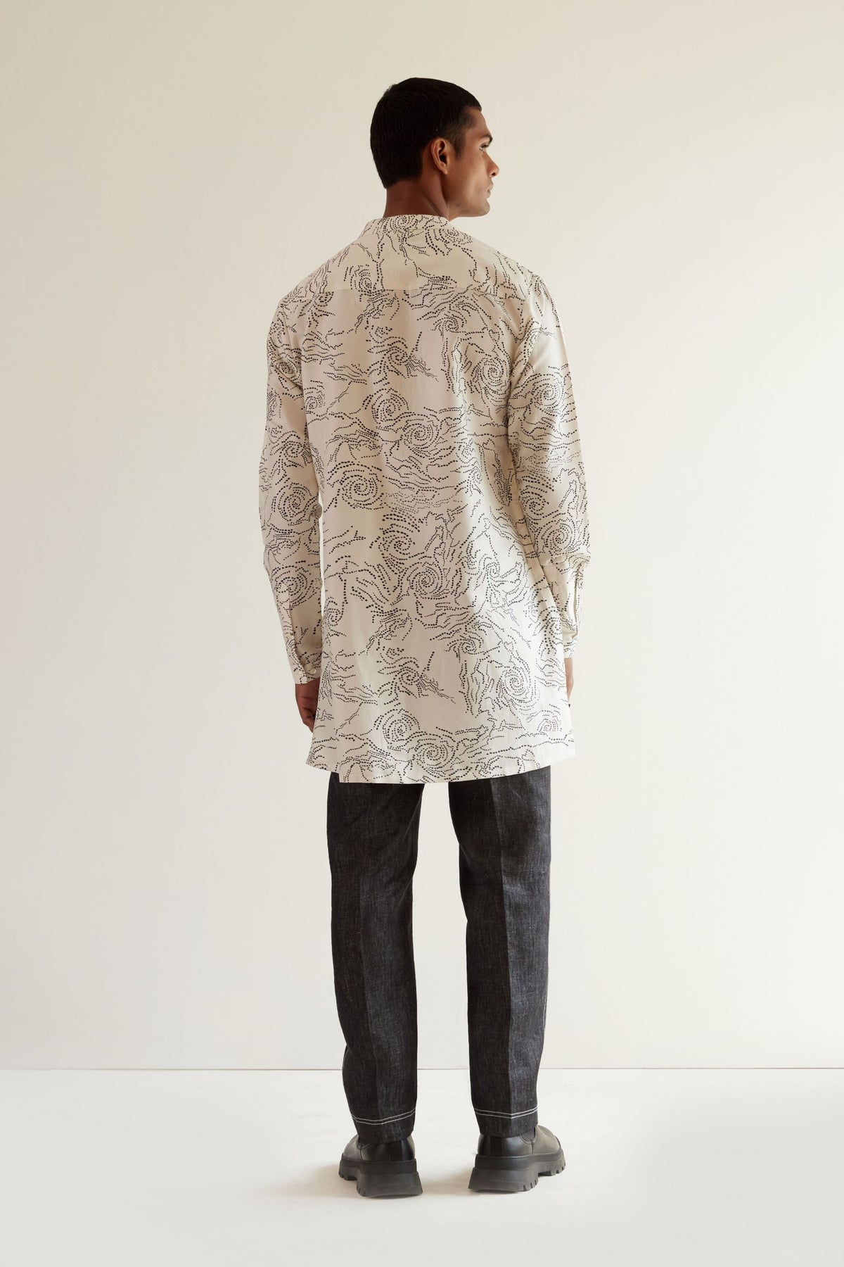 Black Hole Short Kurta