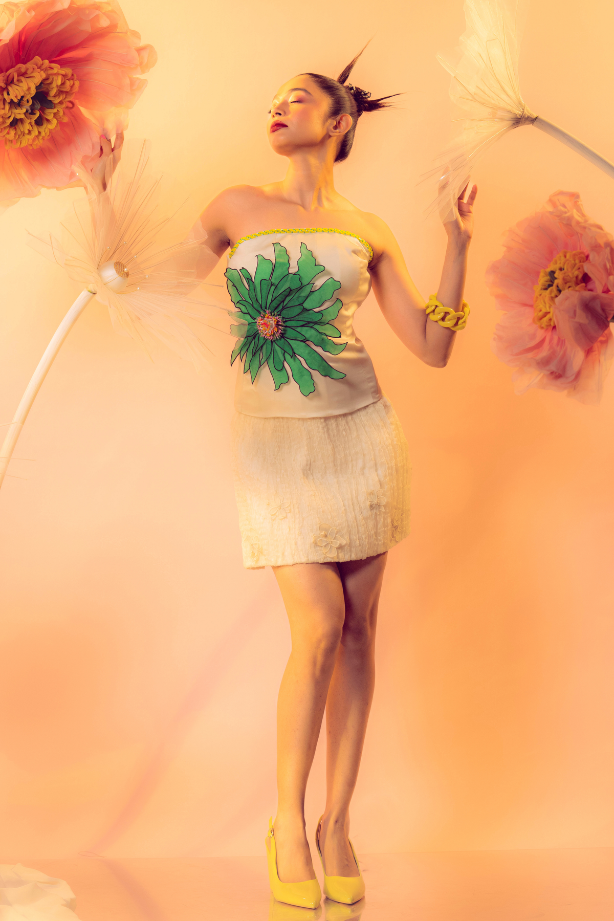 Moonflower Tube Top