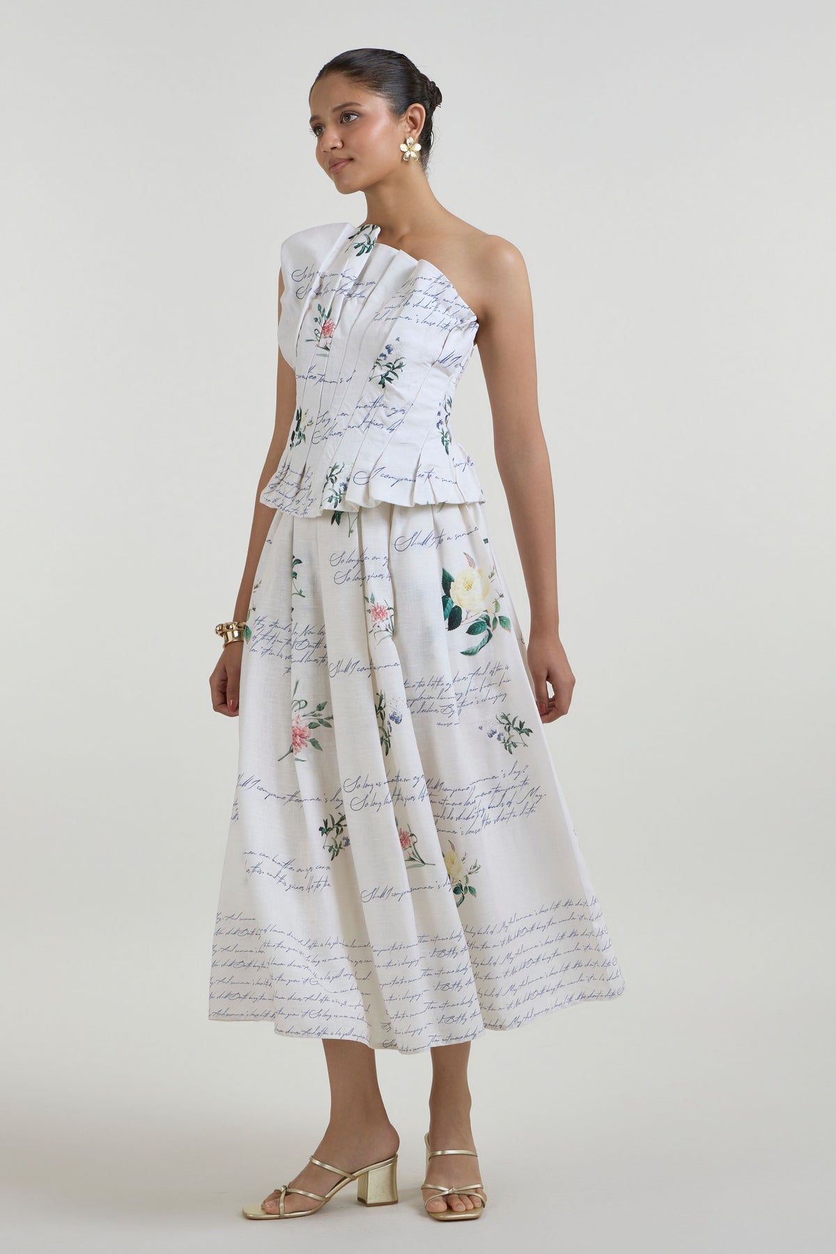 Poetry Skirt Set