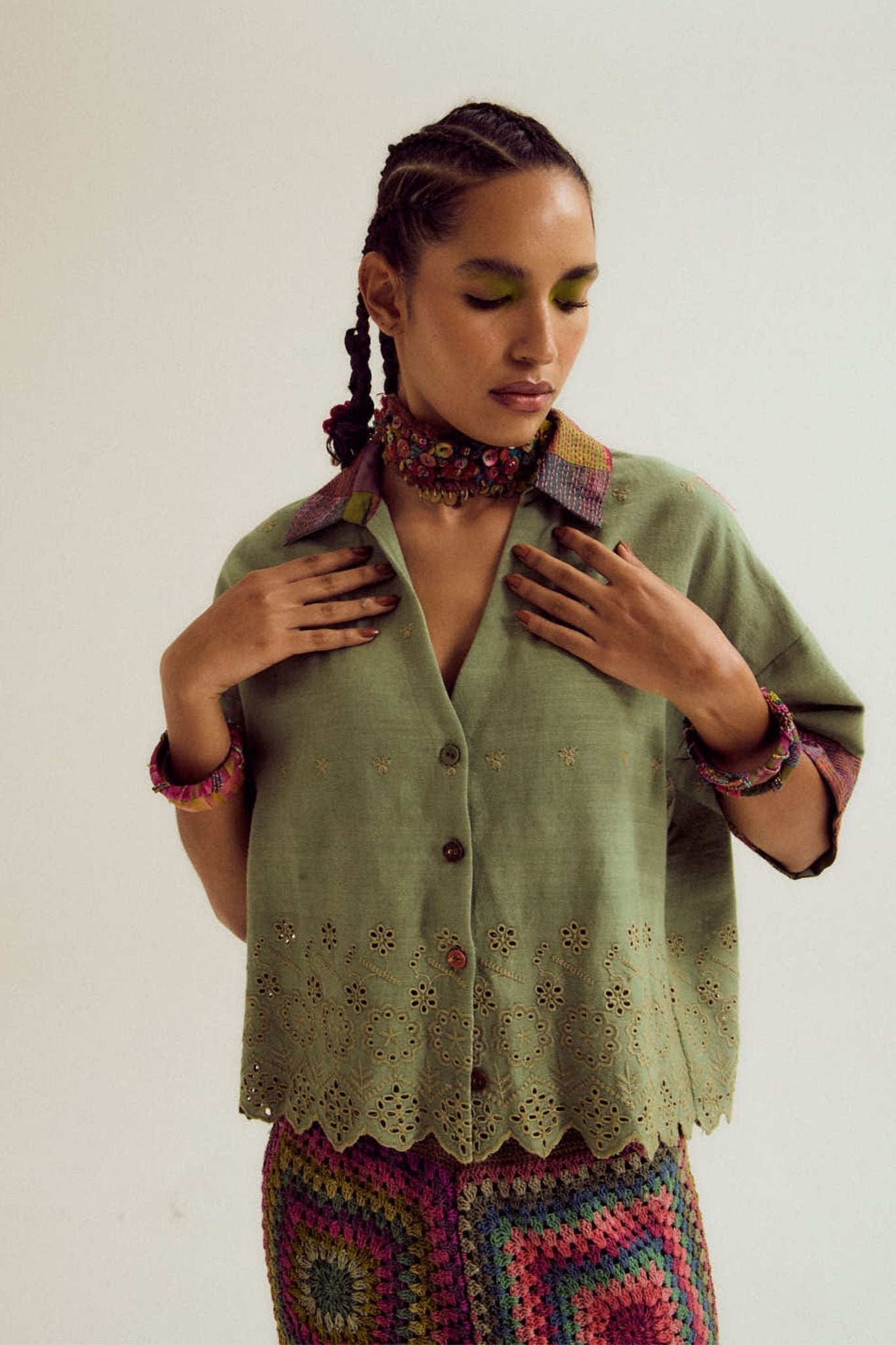 Hibiscus Shirt - Capisvirleo - Elahe