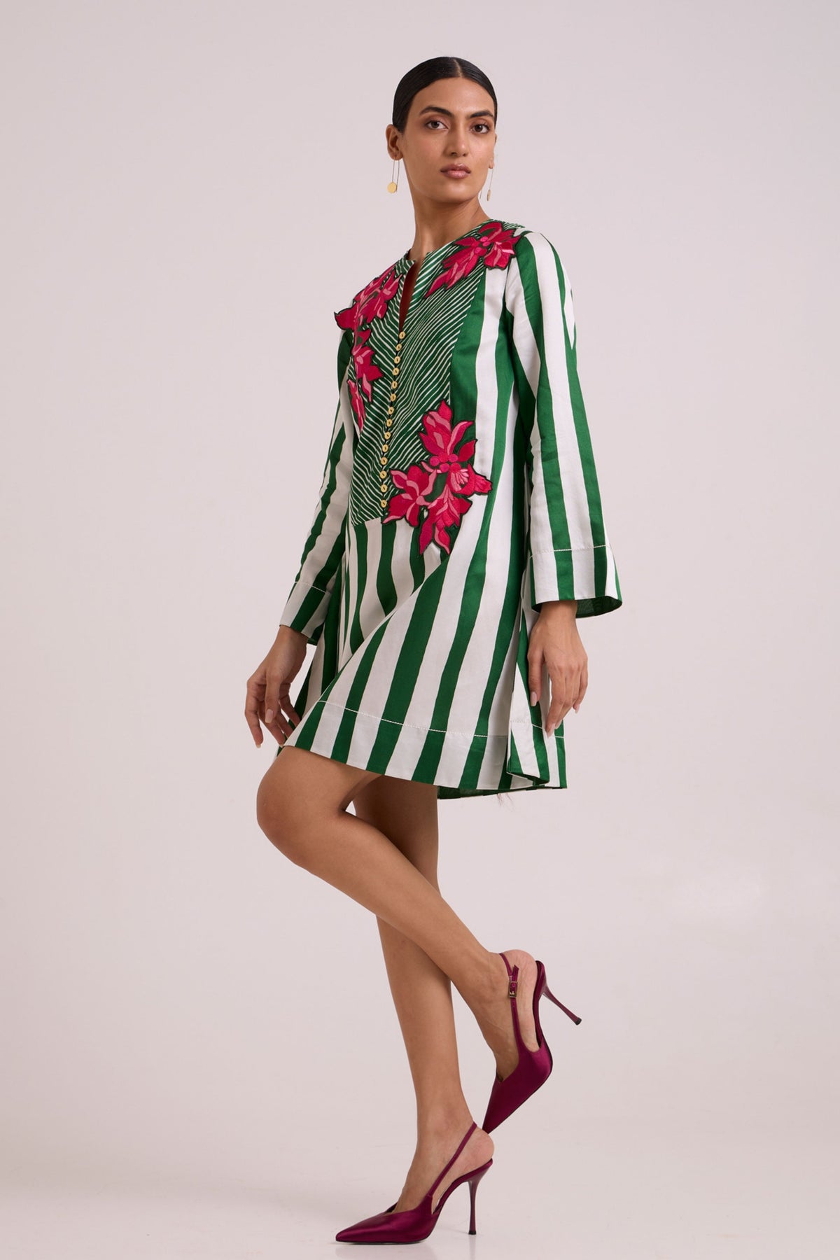 Citara Floating Bloom Short Dress