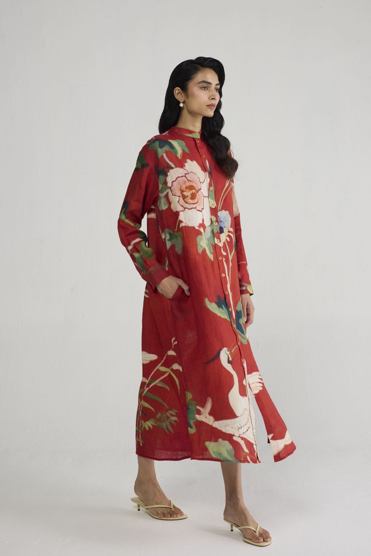 Bara Linen Shirt Dress