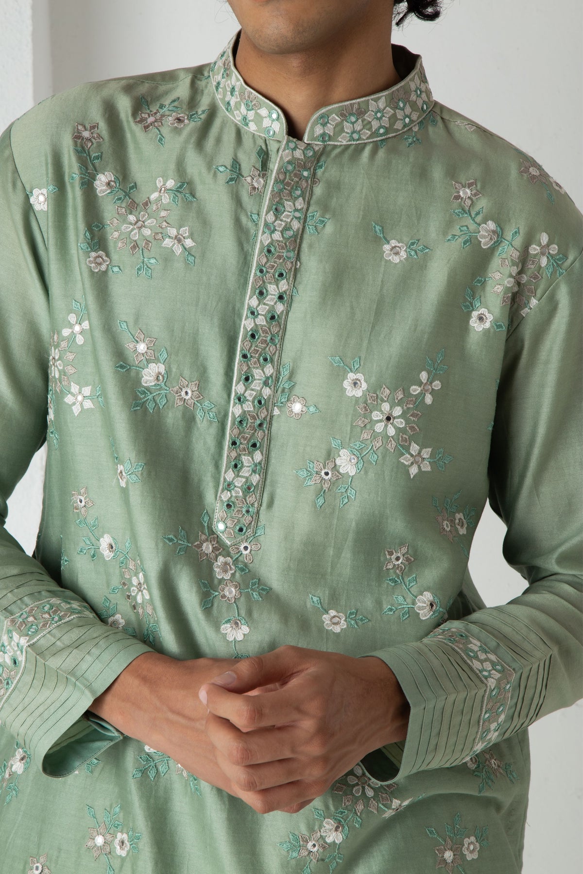 Green Noe Kurta Set
