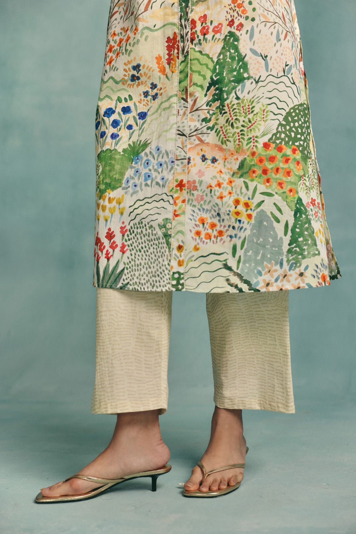 Meadow Ecru Kurta Set