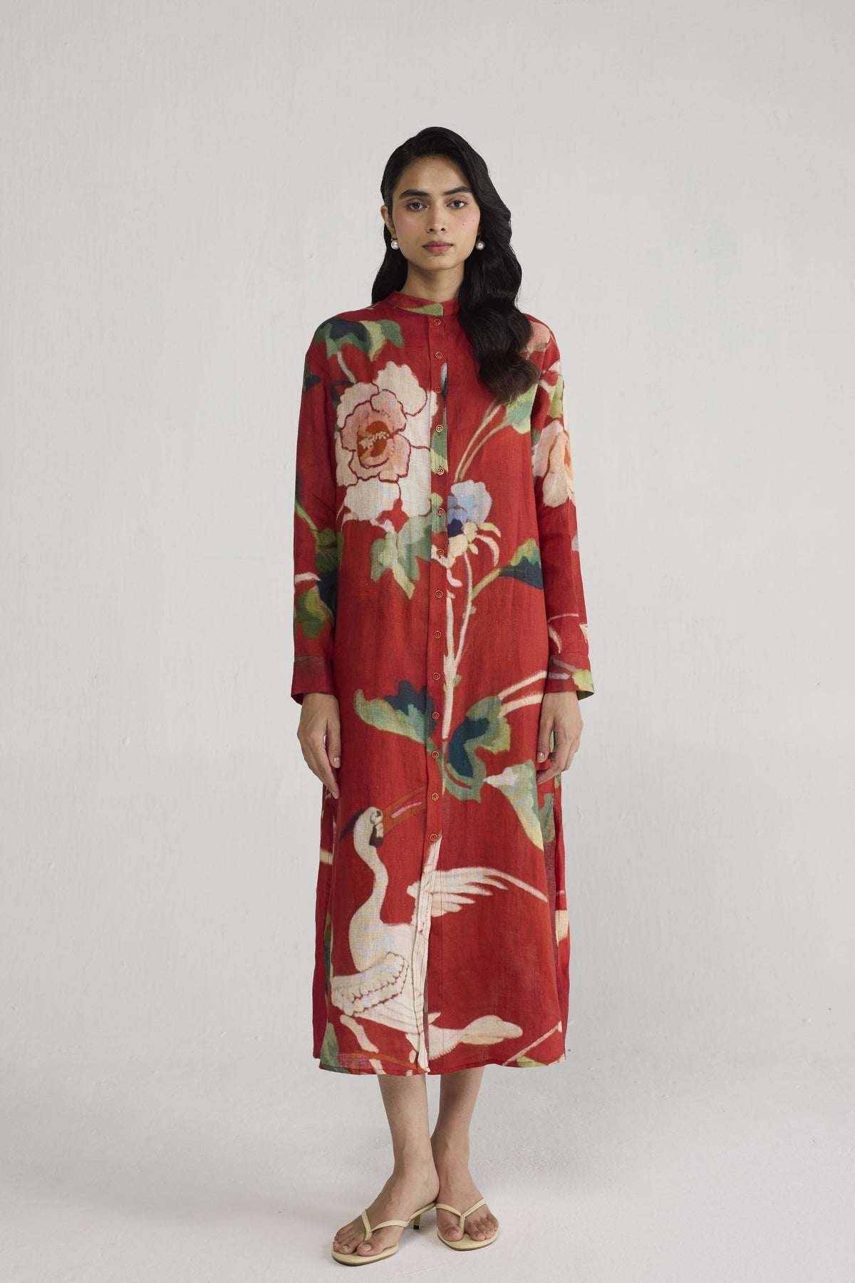 Bara Linen Shirt Dress