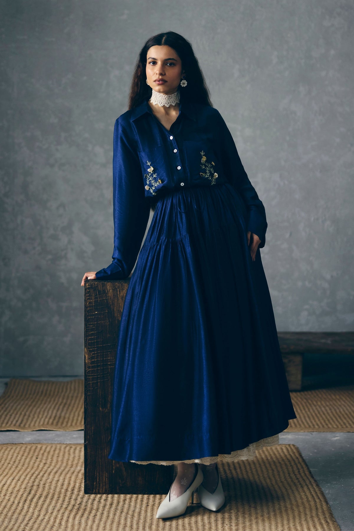 Elina Blue Dress
