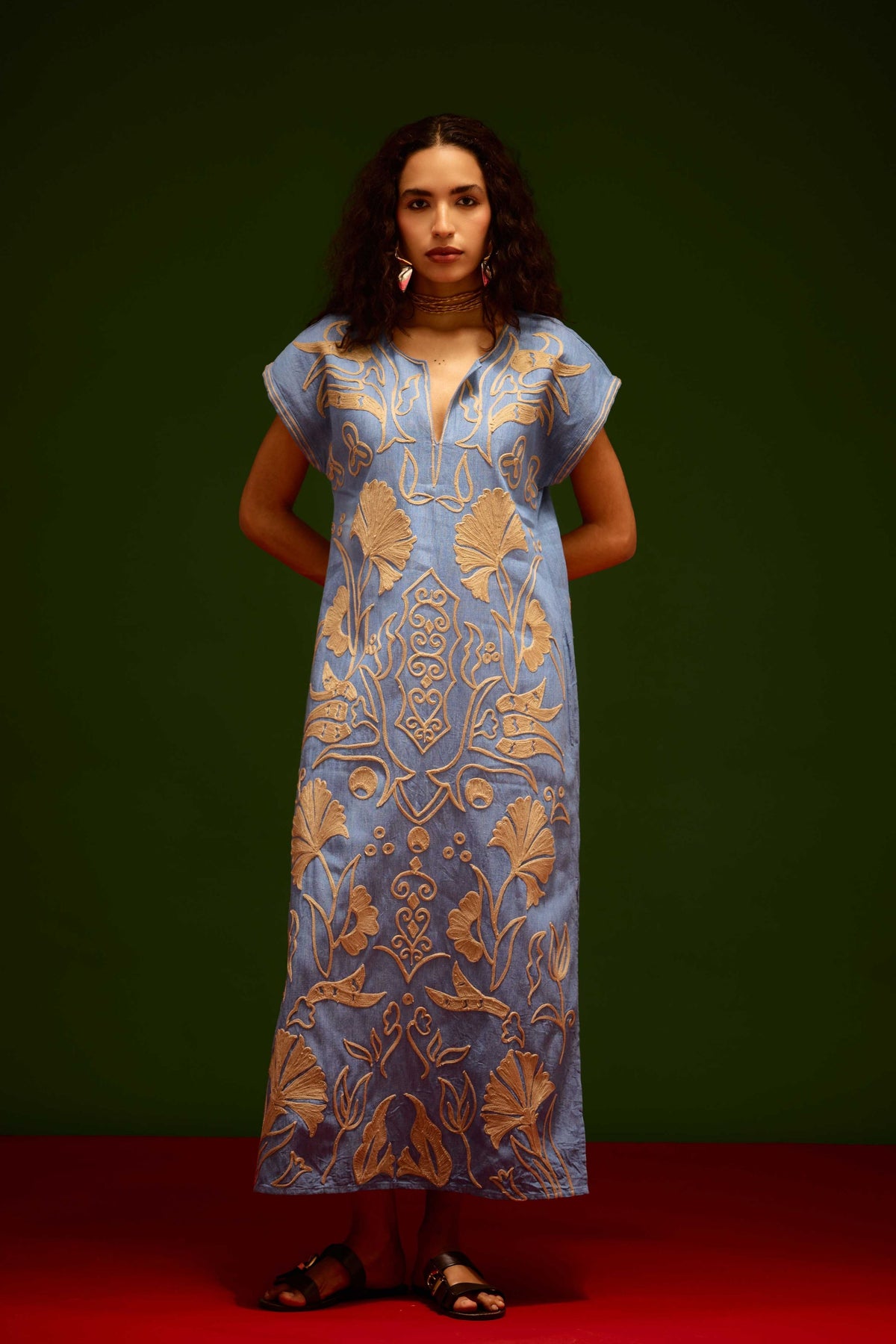 Blue Maxi Dress