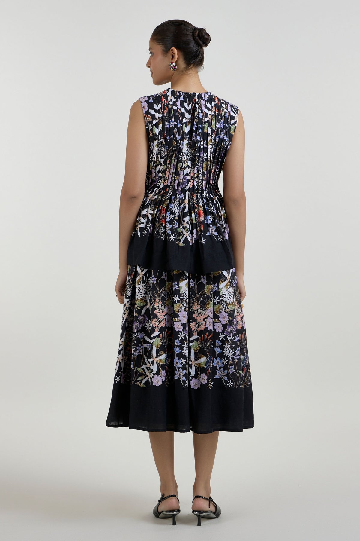 Eliza Accordian Skirt Set