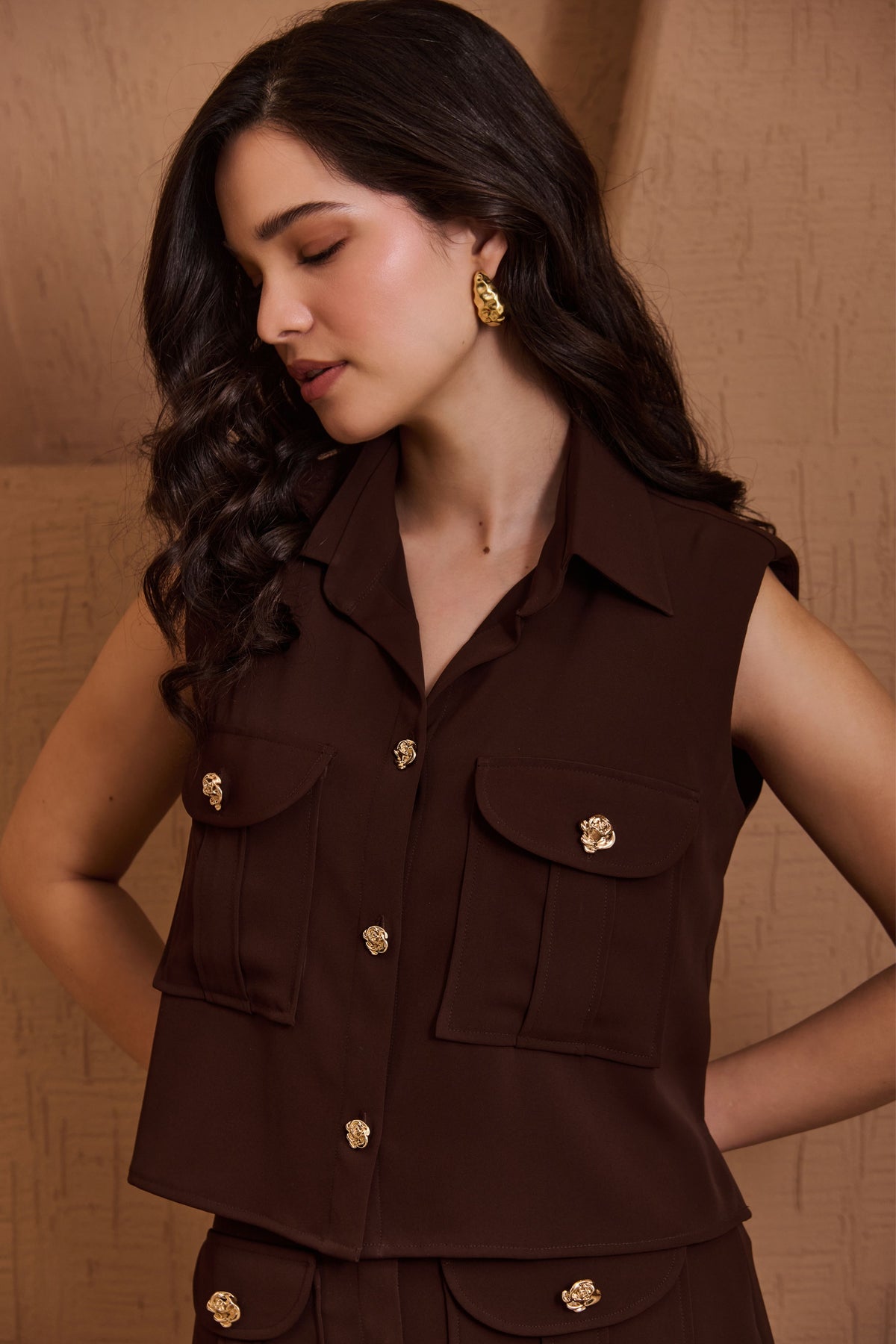 Juliana Espresso Co-ord Set