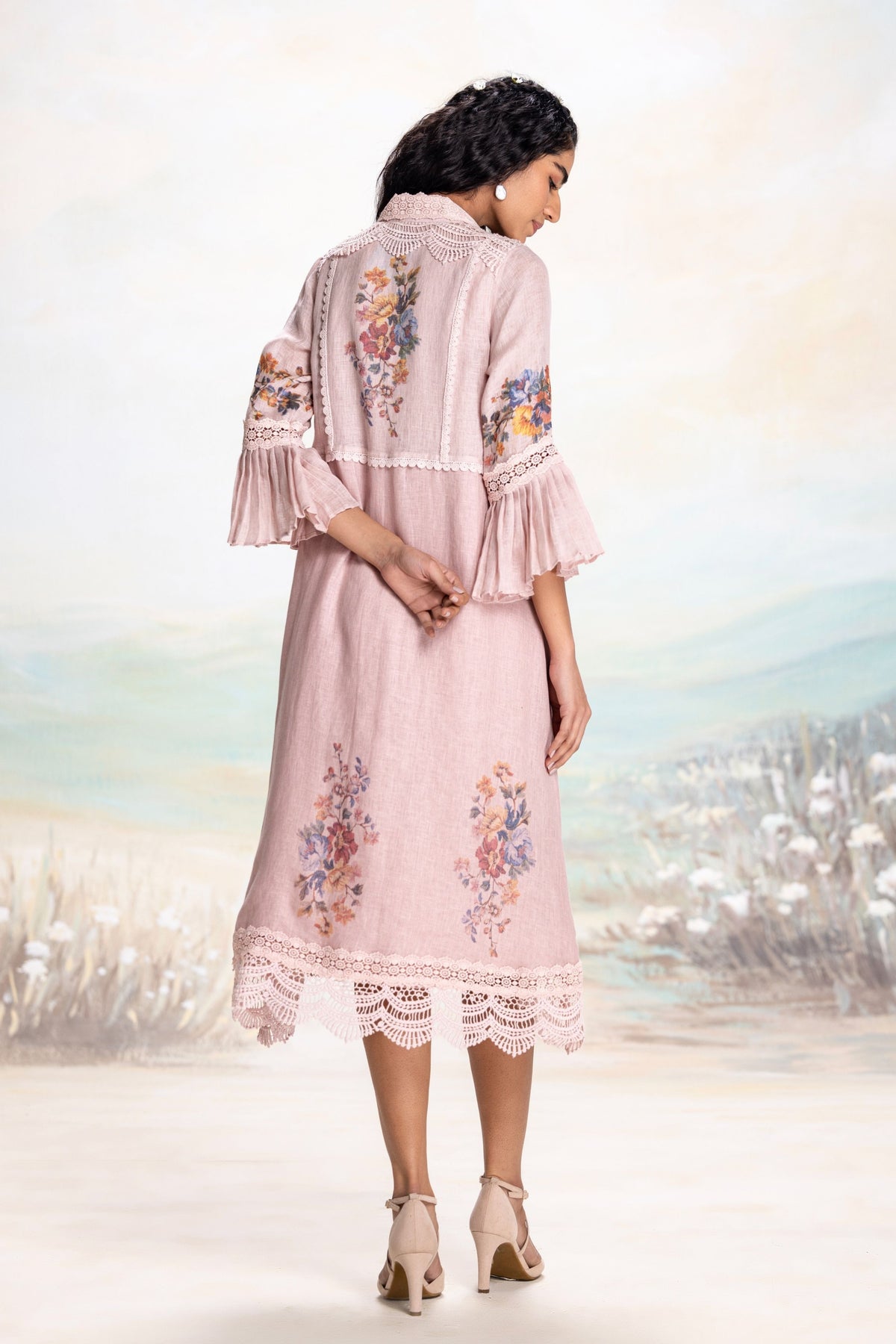 Vintage Rosa Tint Jacket Set