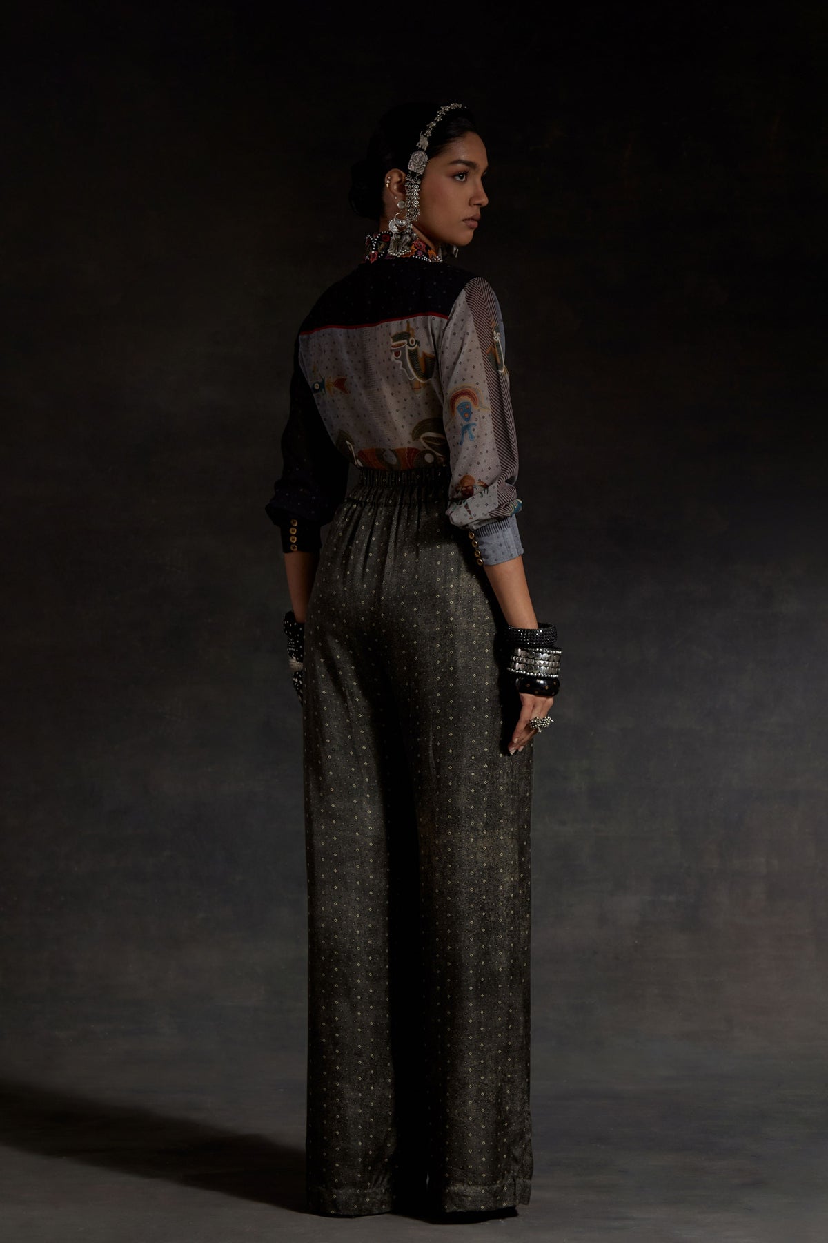 Atri Straight Shirt With Slip