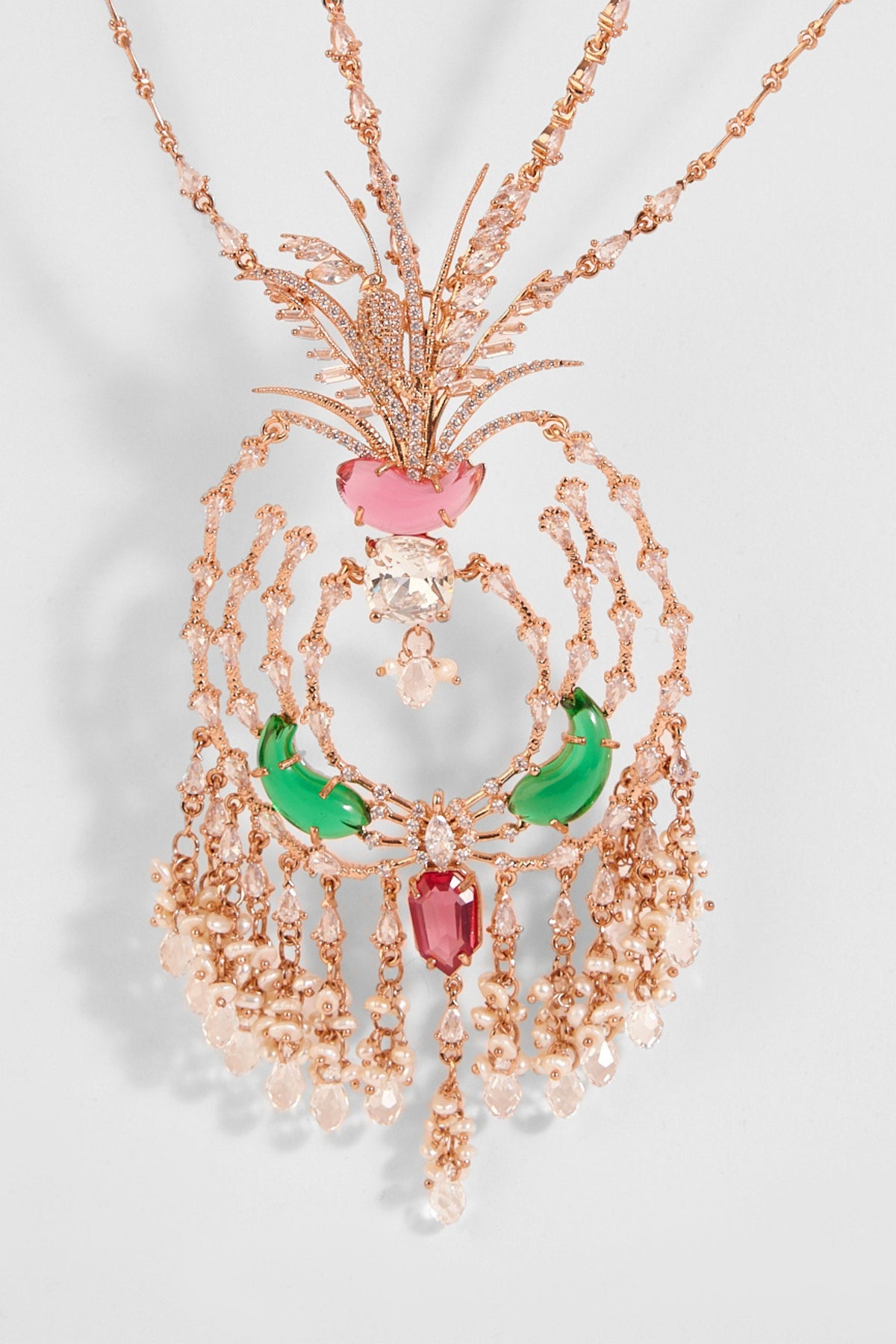 Palm Le Grande Pendant Necklace