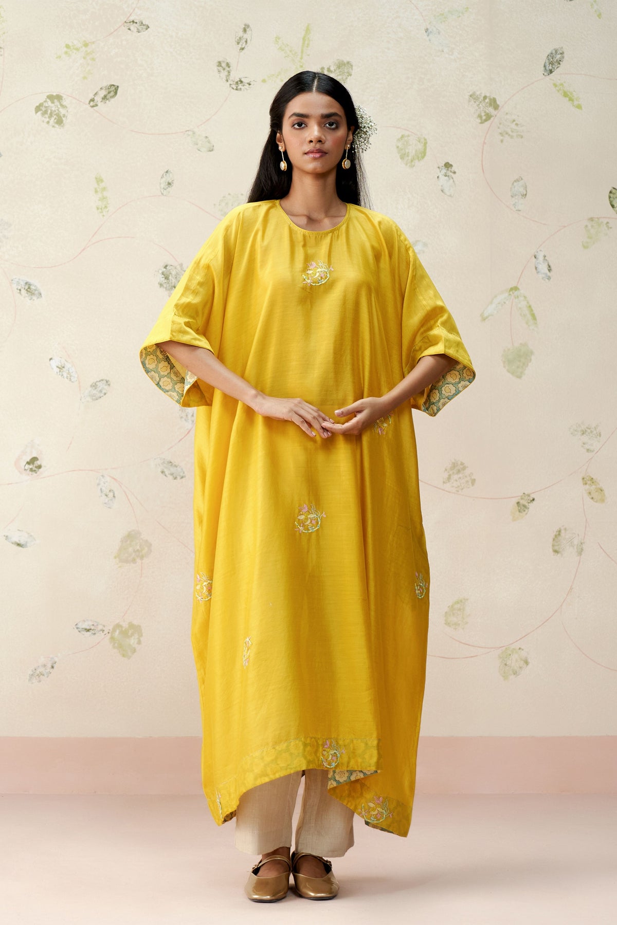 Sunflower Yellow Kaftan