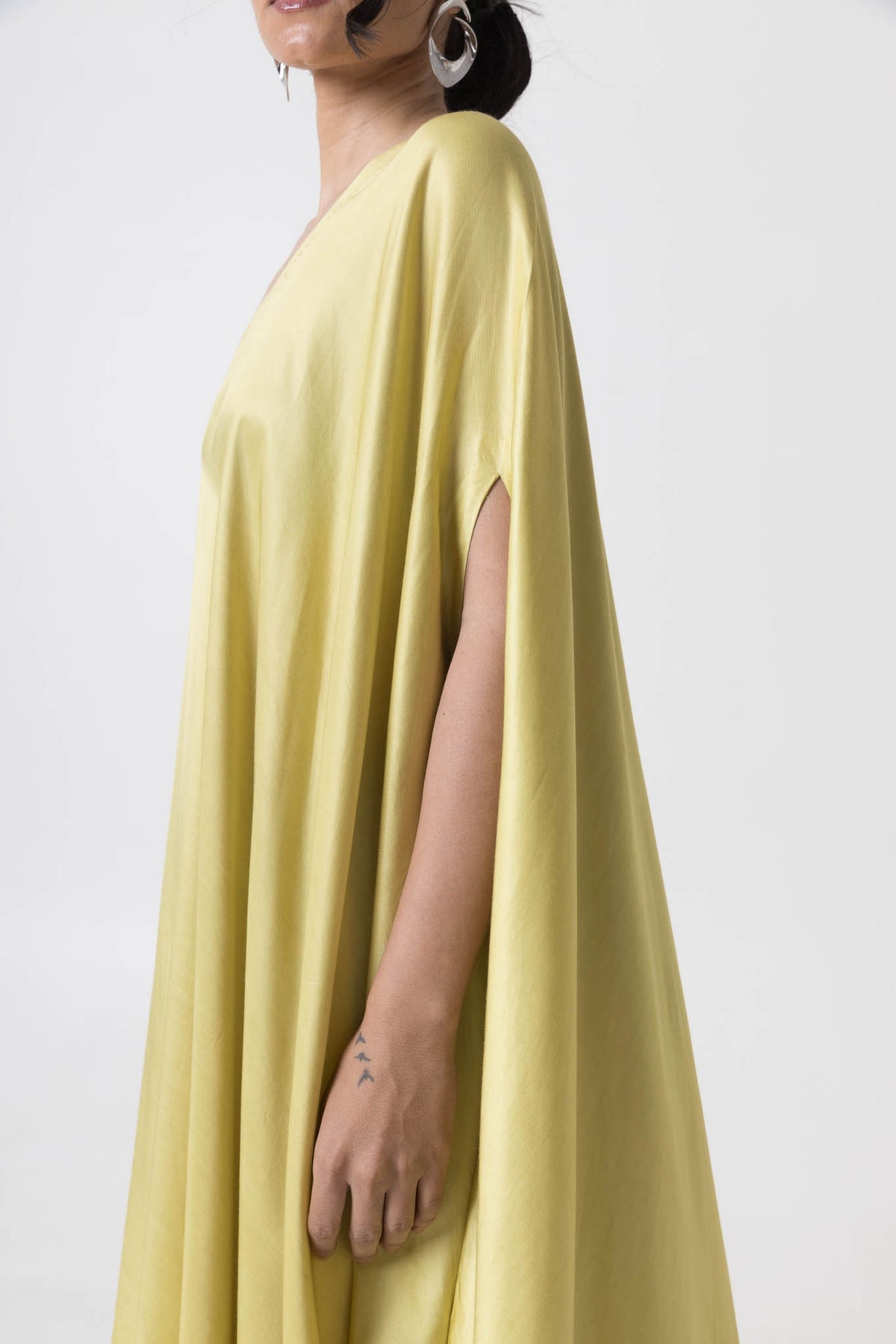 Green Asymmetric Dress