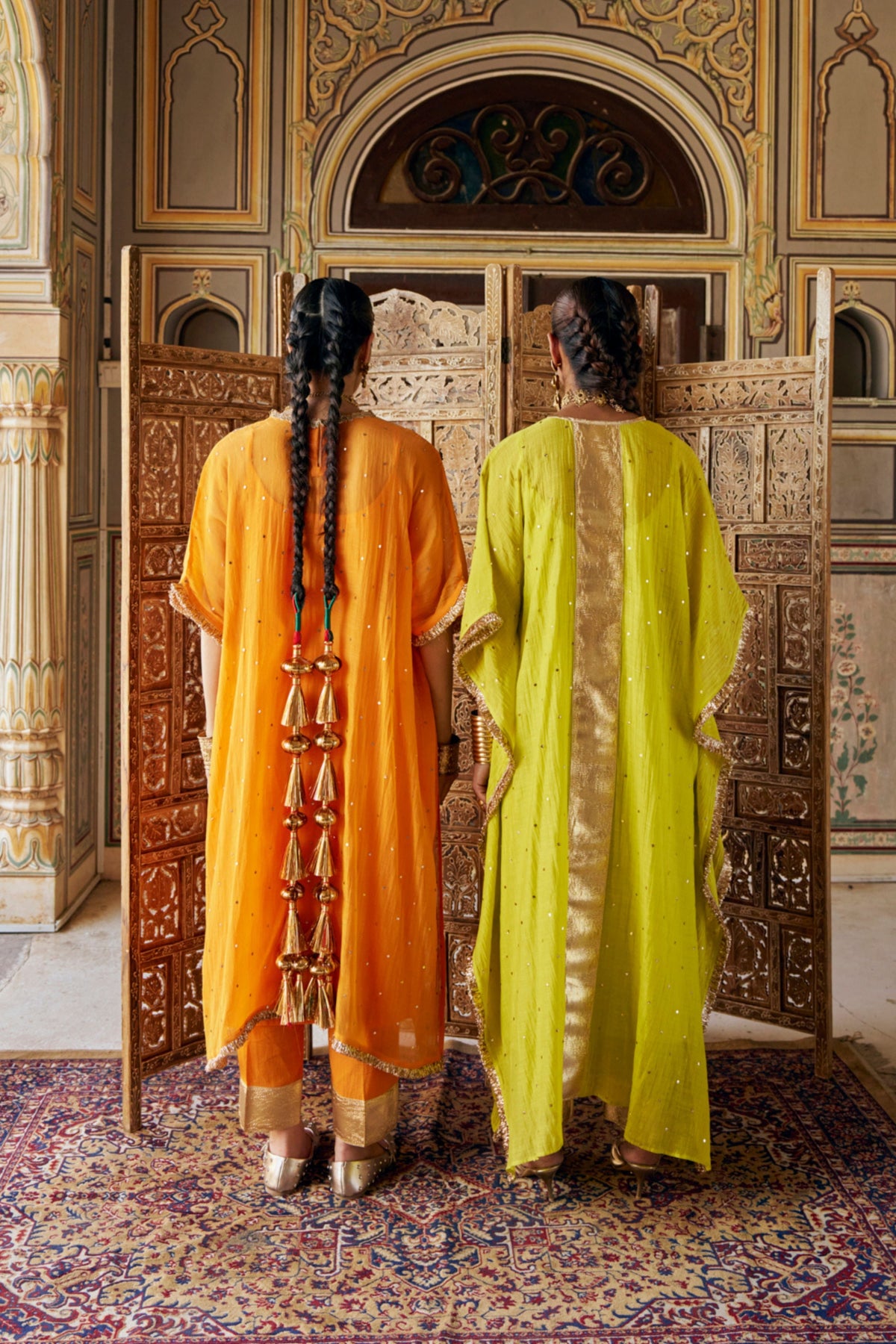 Citron Kaftan Set
