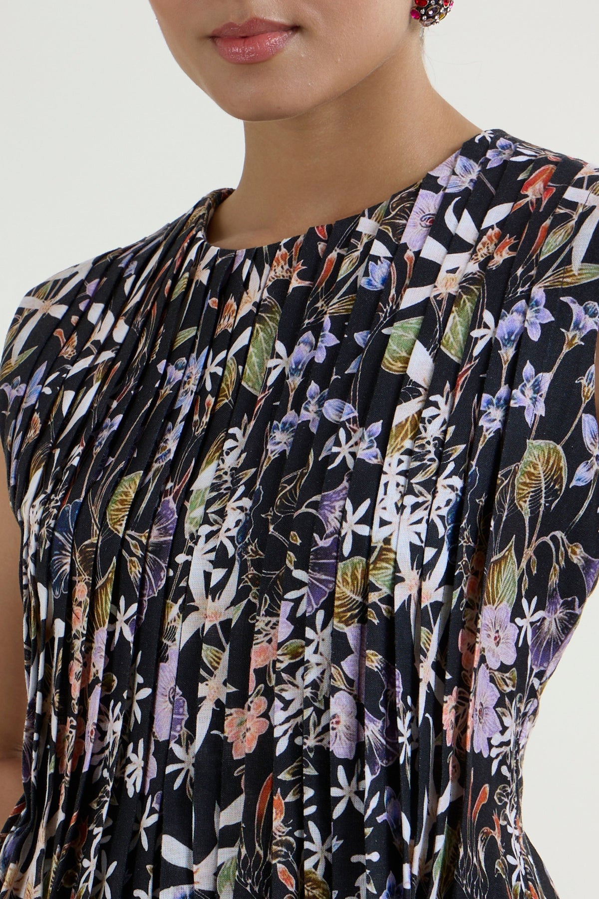 Eliza Accordian Skirt Set