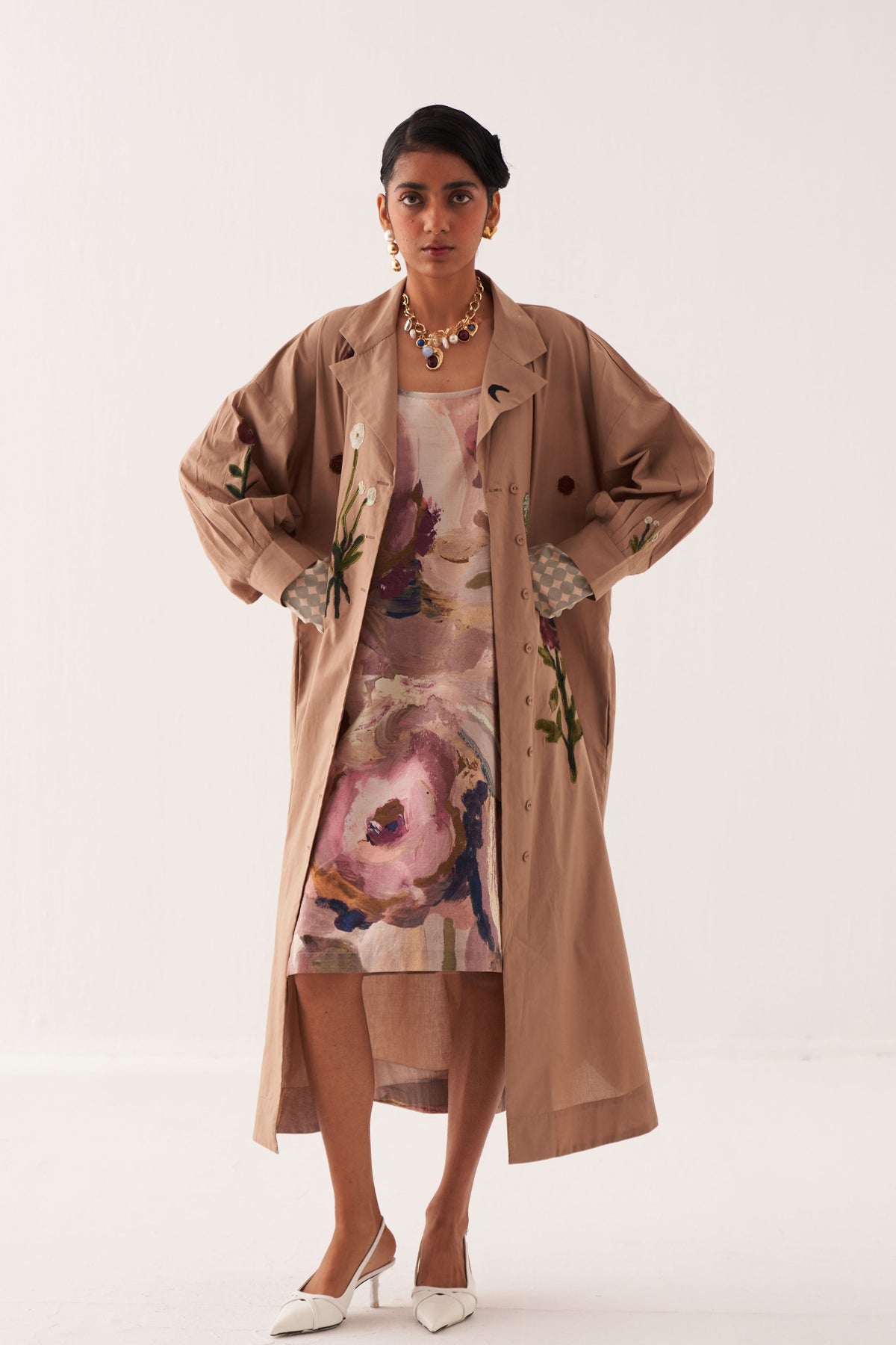 Fio Trench Dress