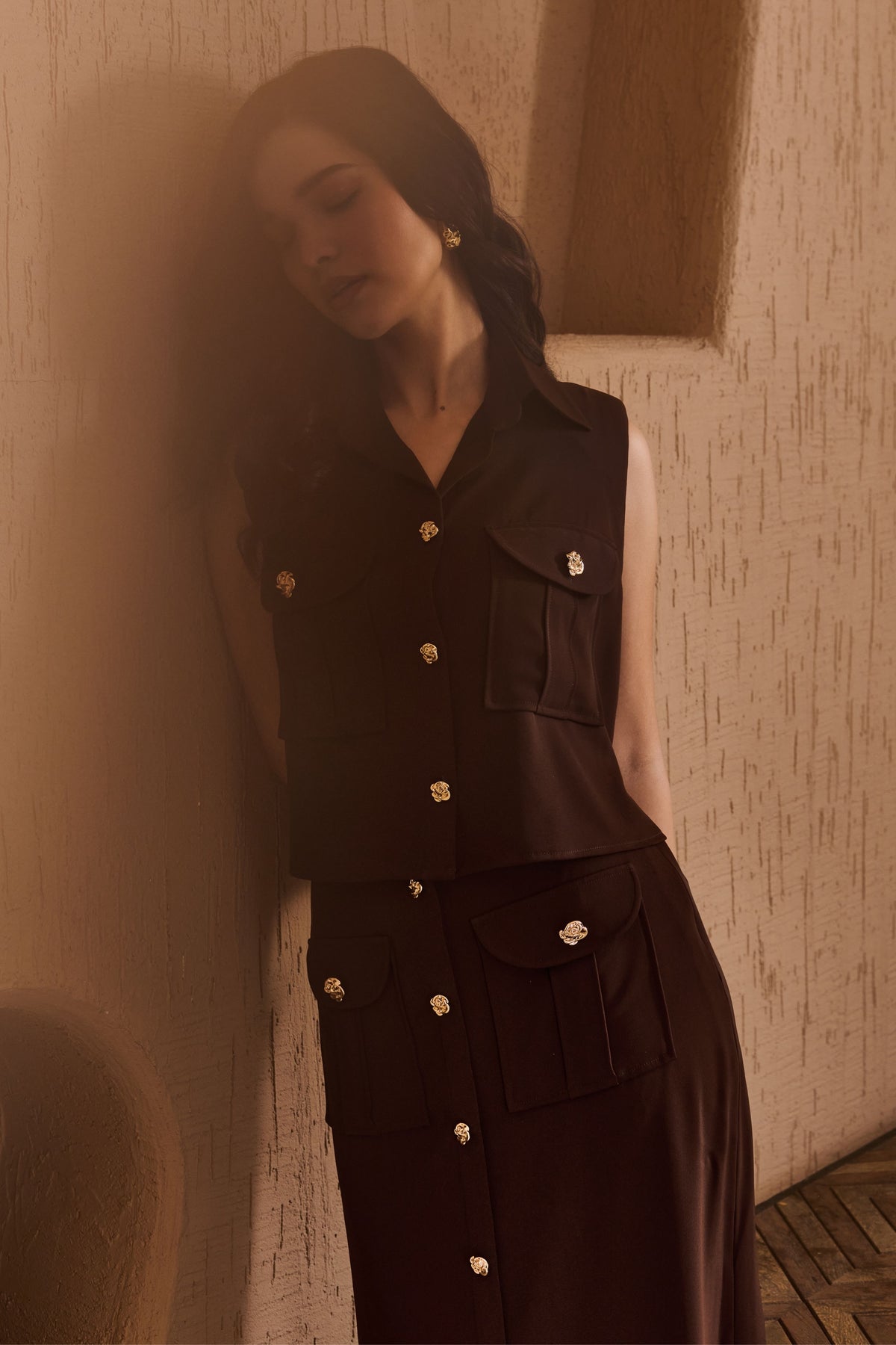 Juliana Espresso Co-ord Set