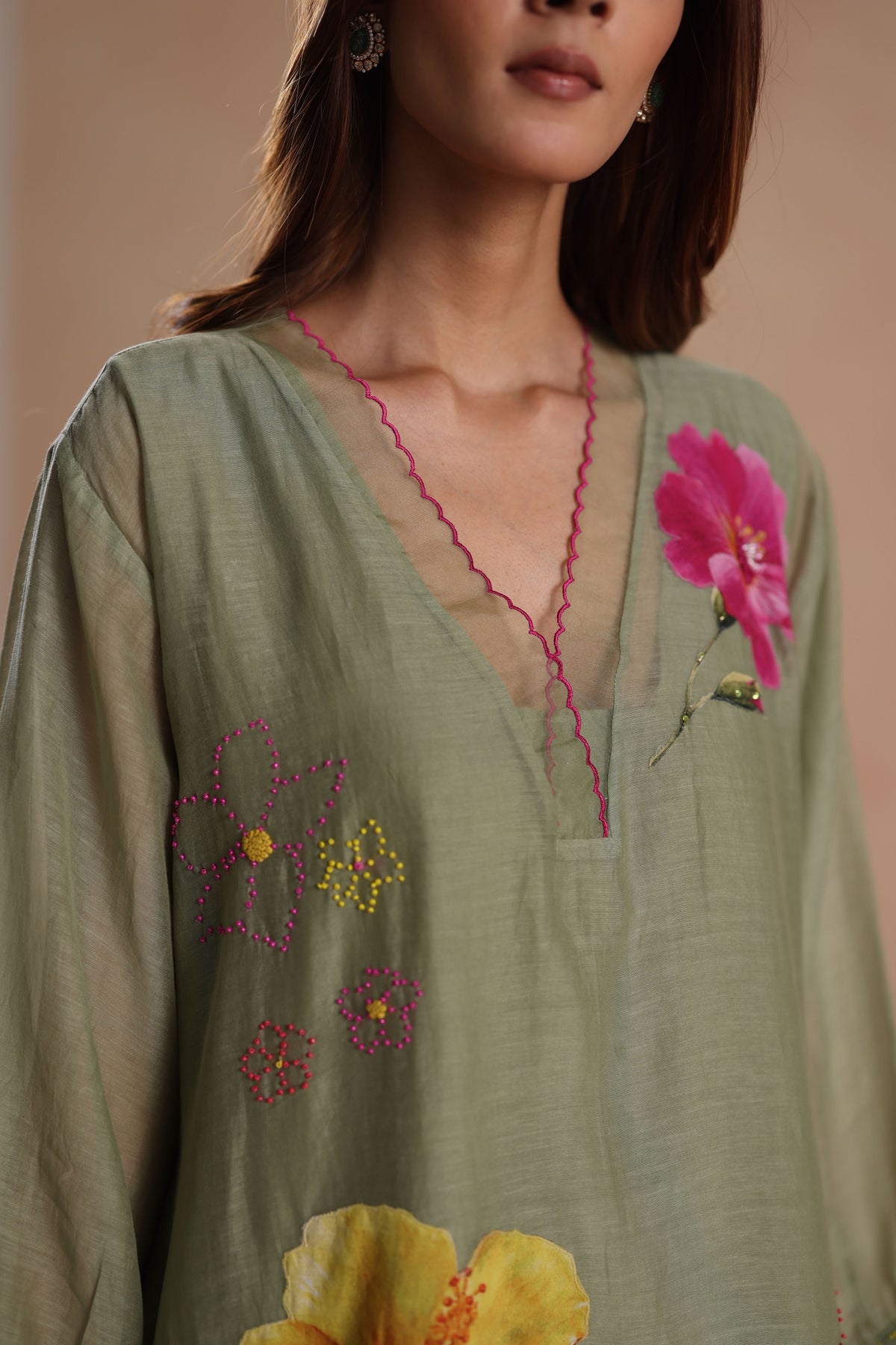 Kamal Green Kurta Set