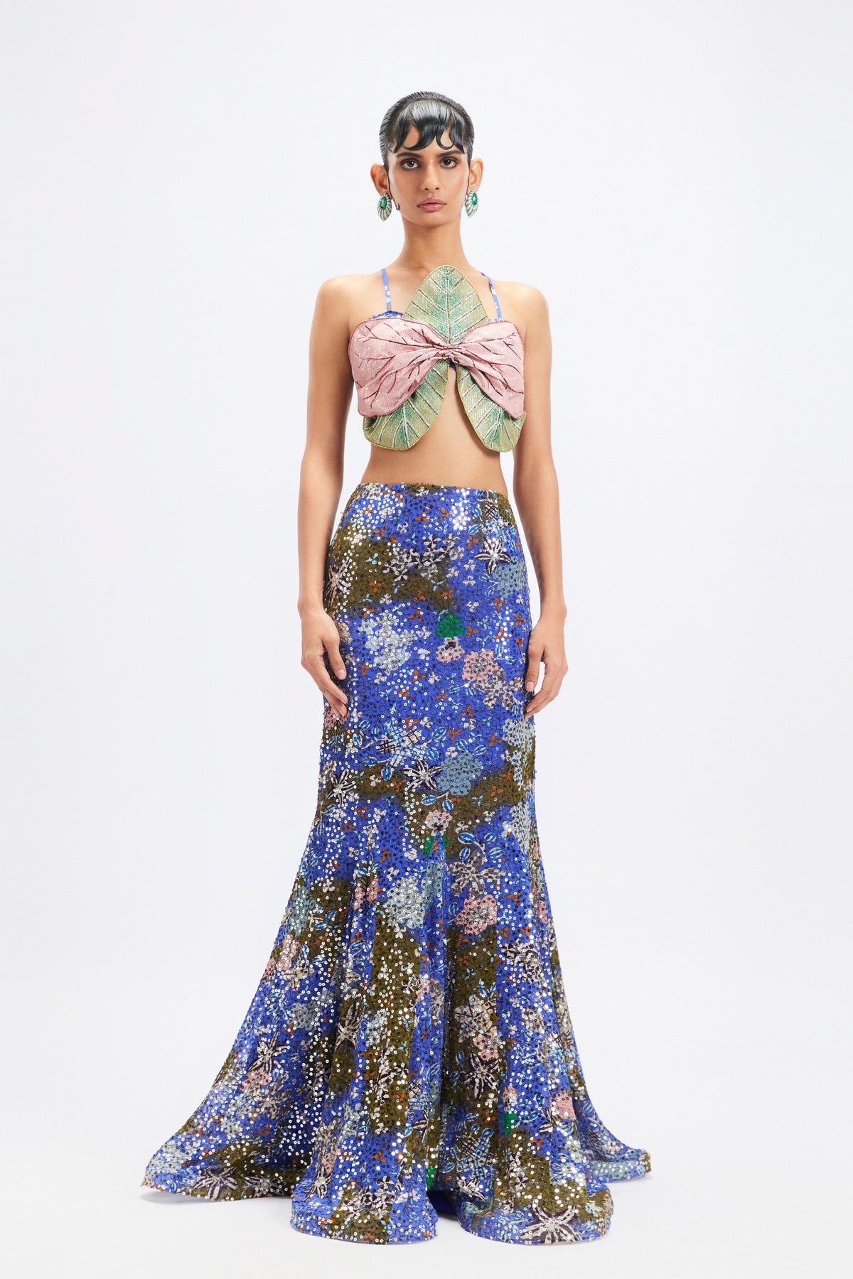 Amaryllis Fishtail Lehenga Set