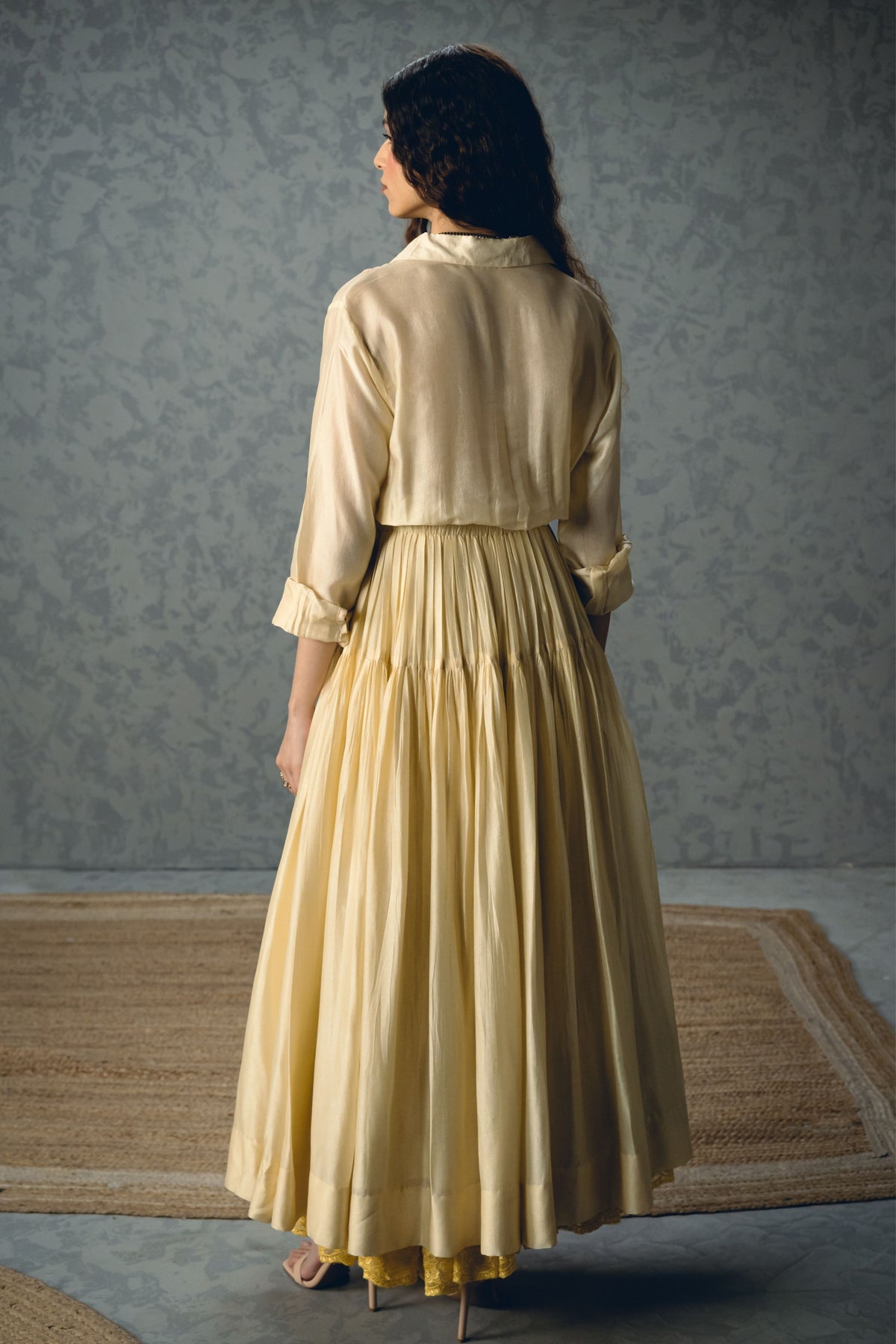 Elina Ivory Dress