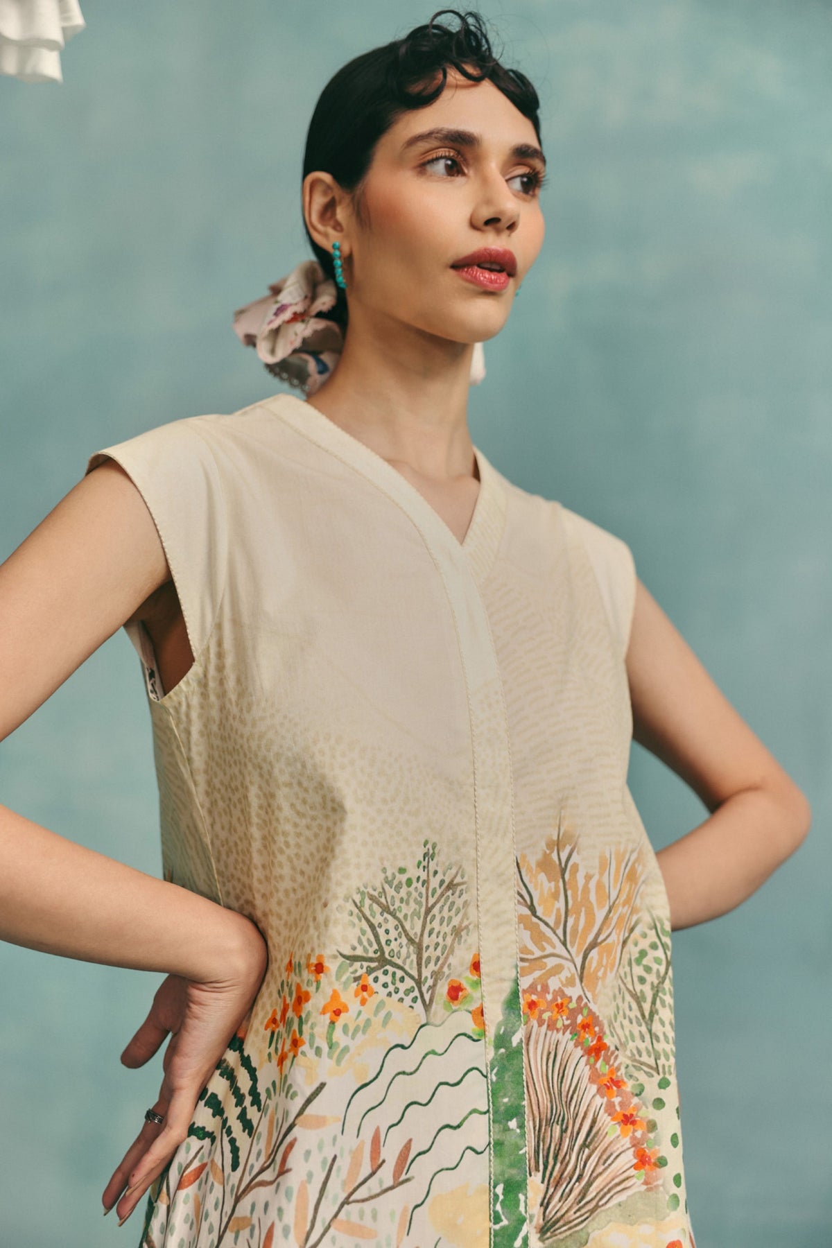 Meadow Ecru Kurta Set