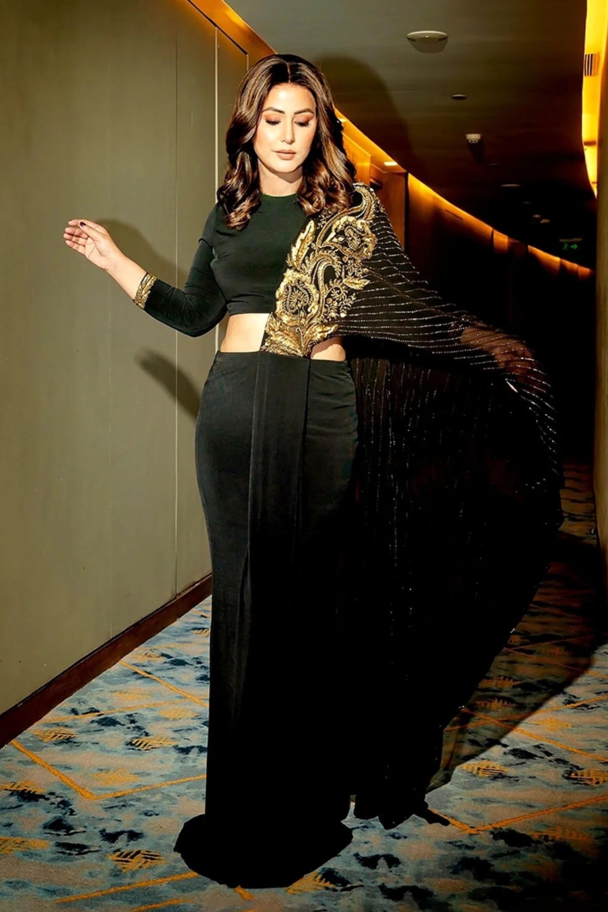 Hina Khan in Namrata Joshipura