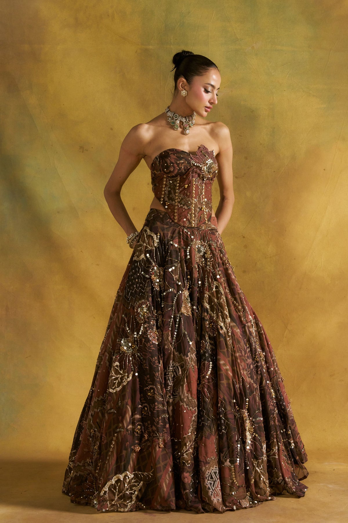 Ramta Jogi Lehenga Set