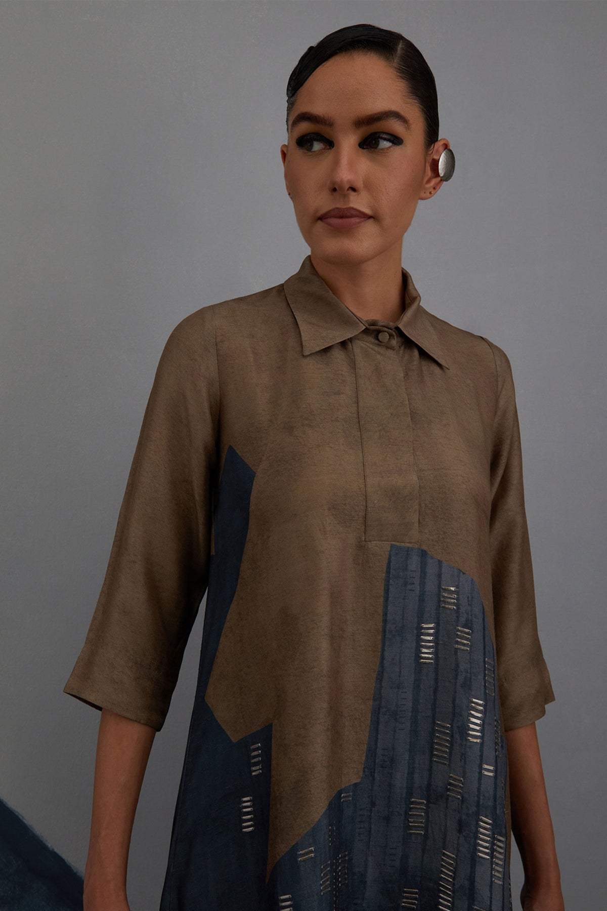 Omen Terra & Slate Kurta Set
