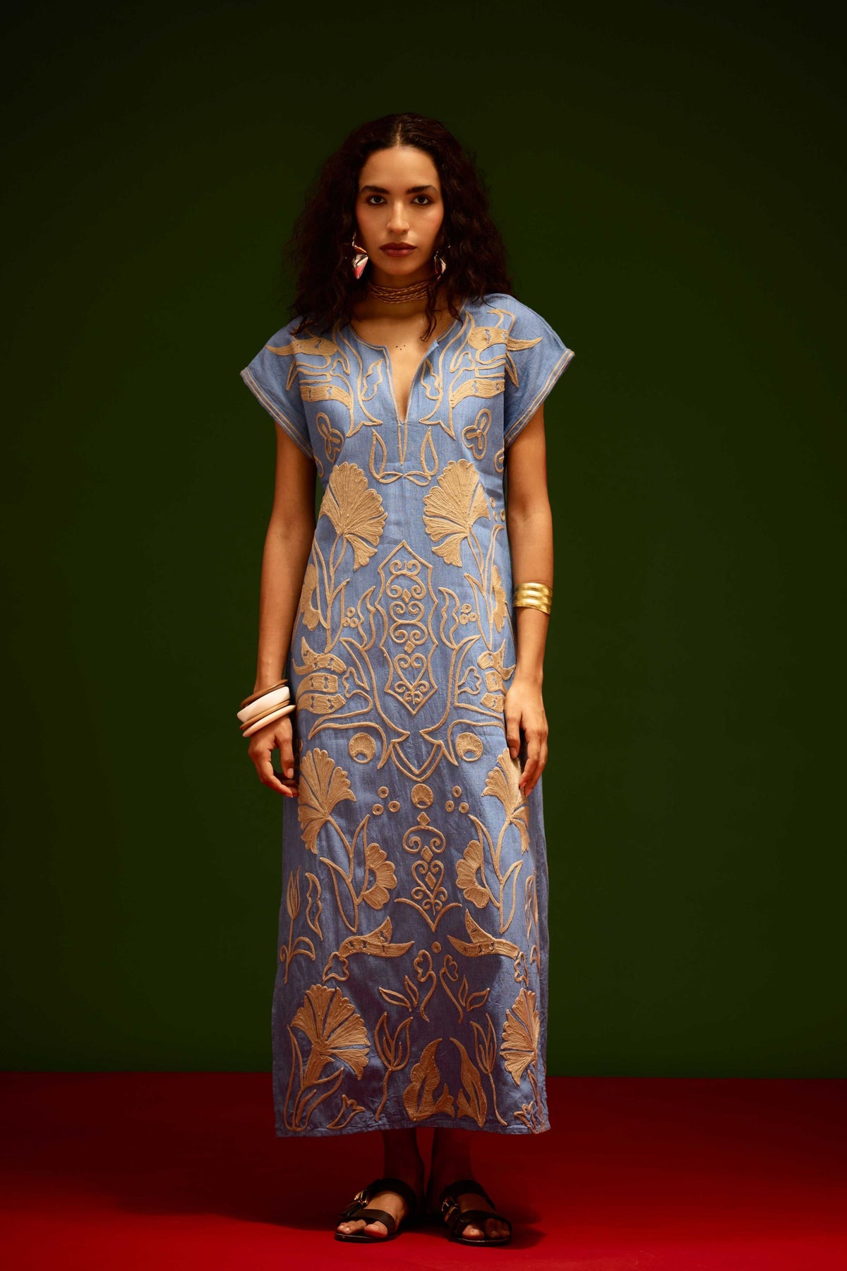 Blue Maxi Dress