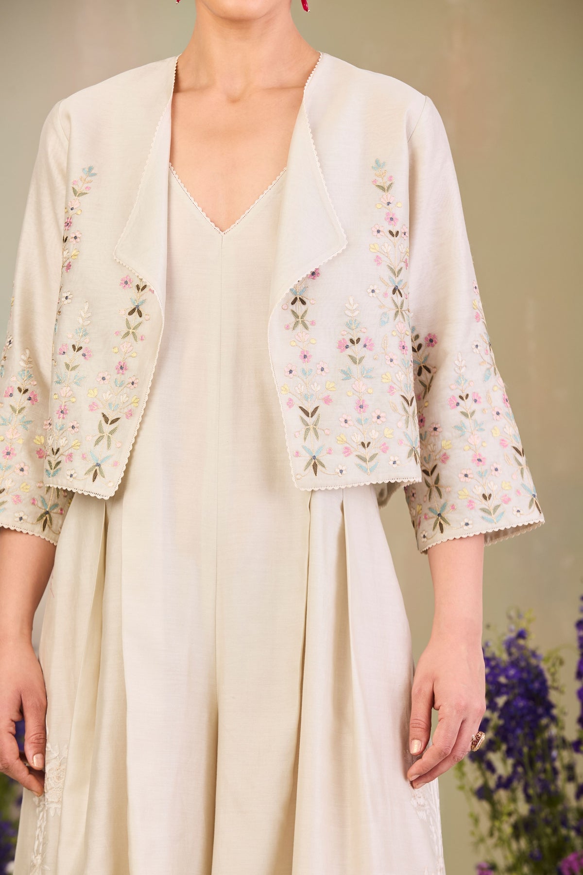 Israt Jumpsuit With Jacket