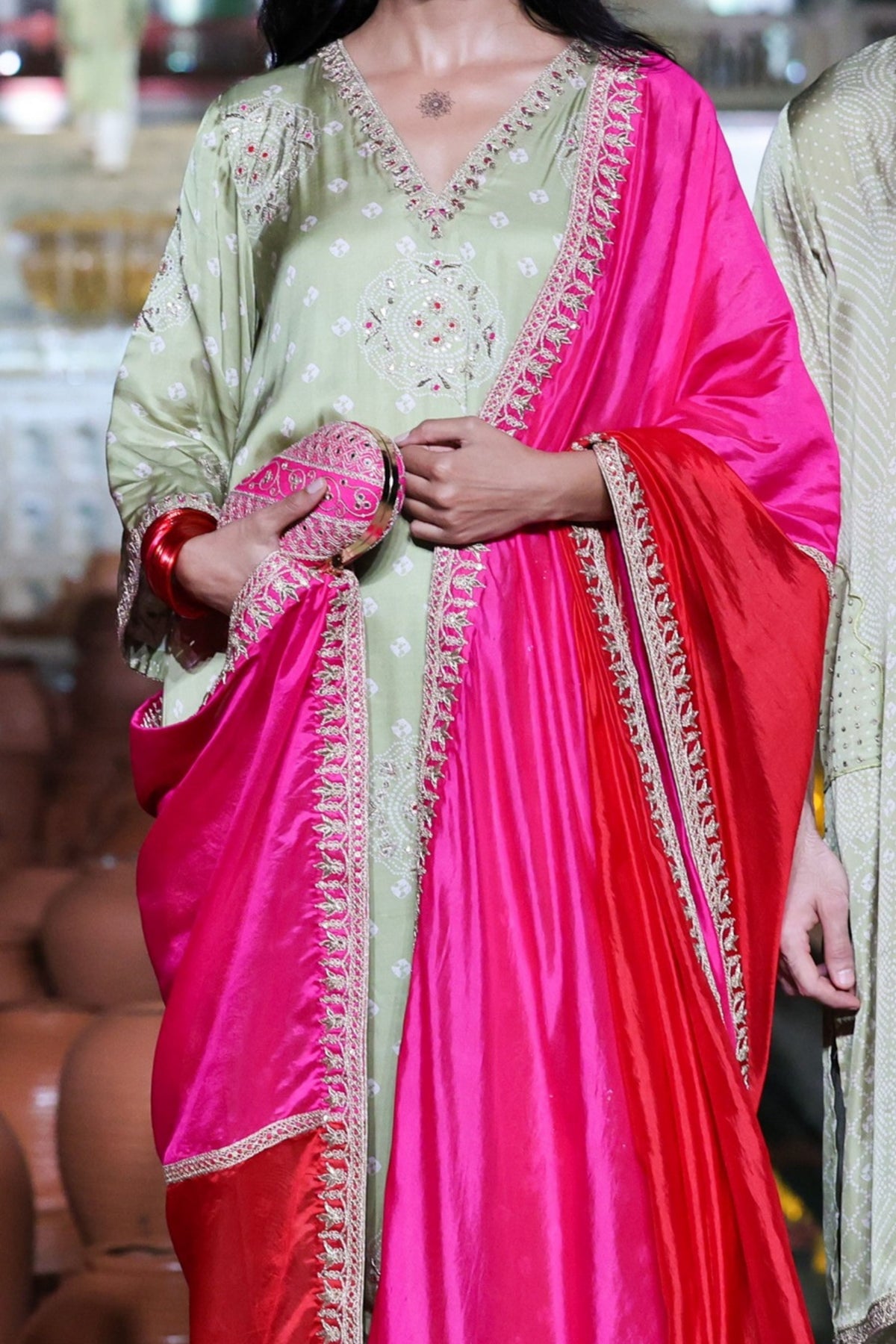 Heena Kaftaan Kurta Set