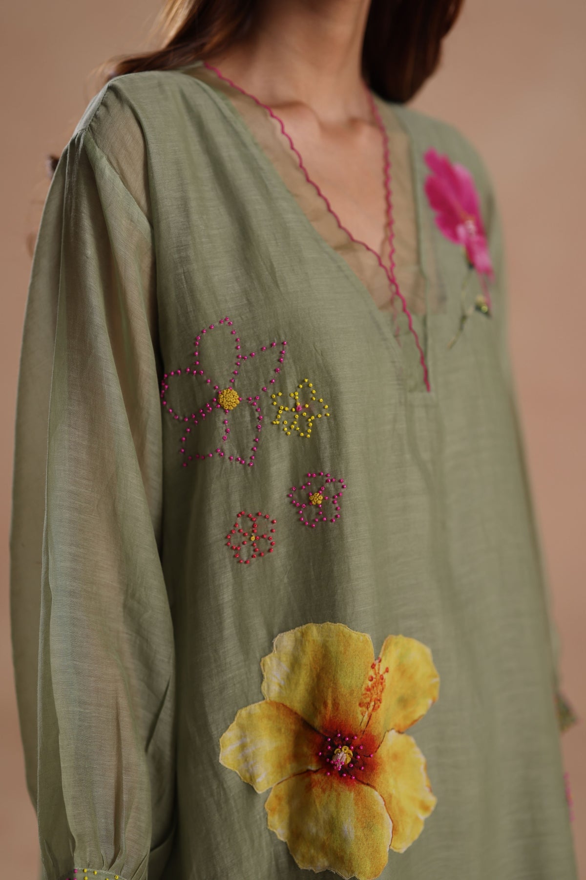 Kamal Green Kurta Set