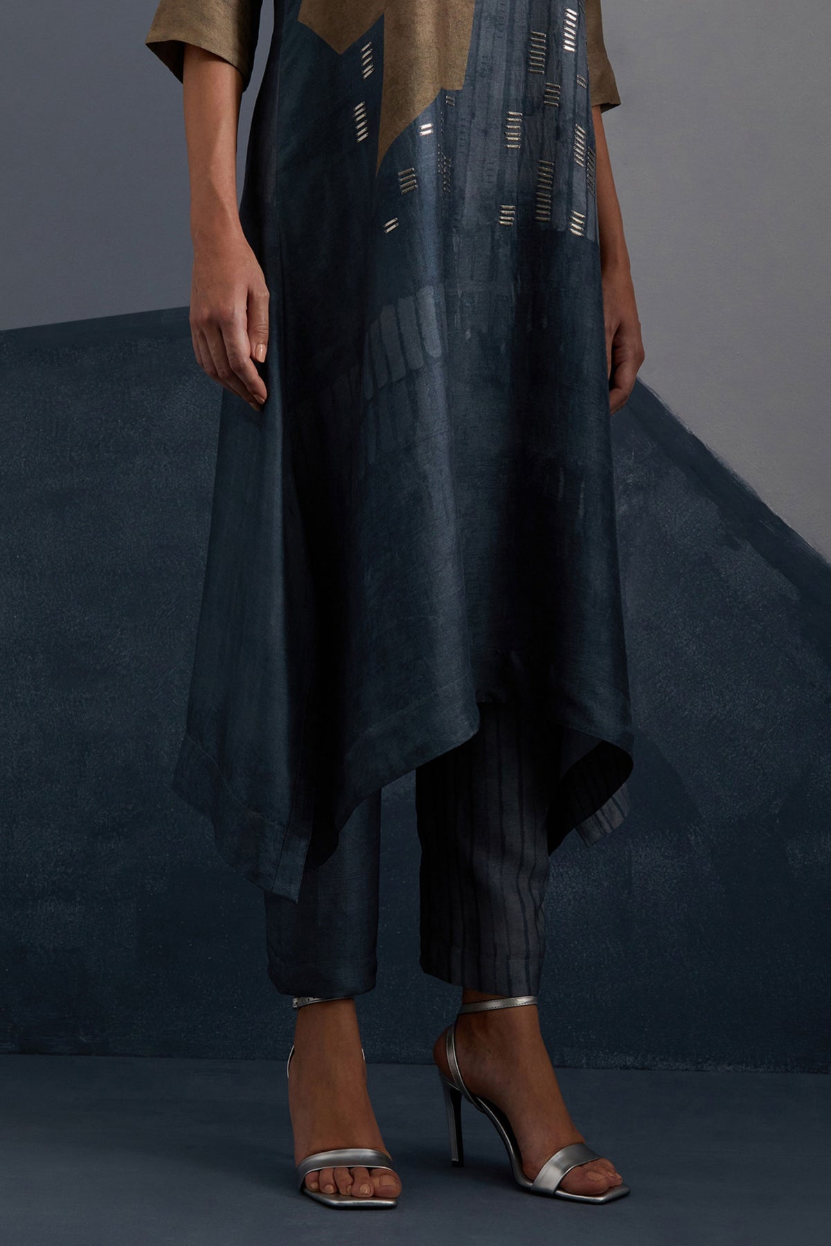 Omen Terra & Slate Kurta Set