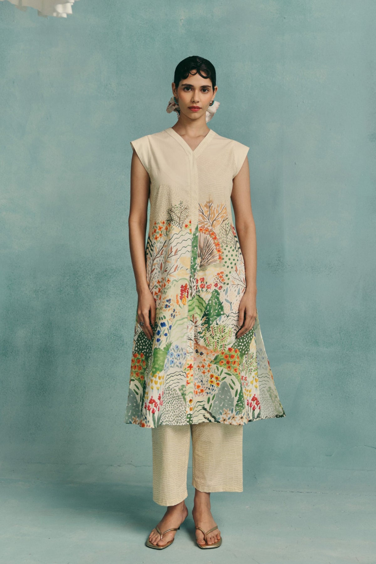 Meadow Ecru Kurta Set