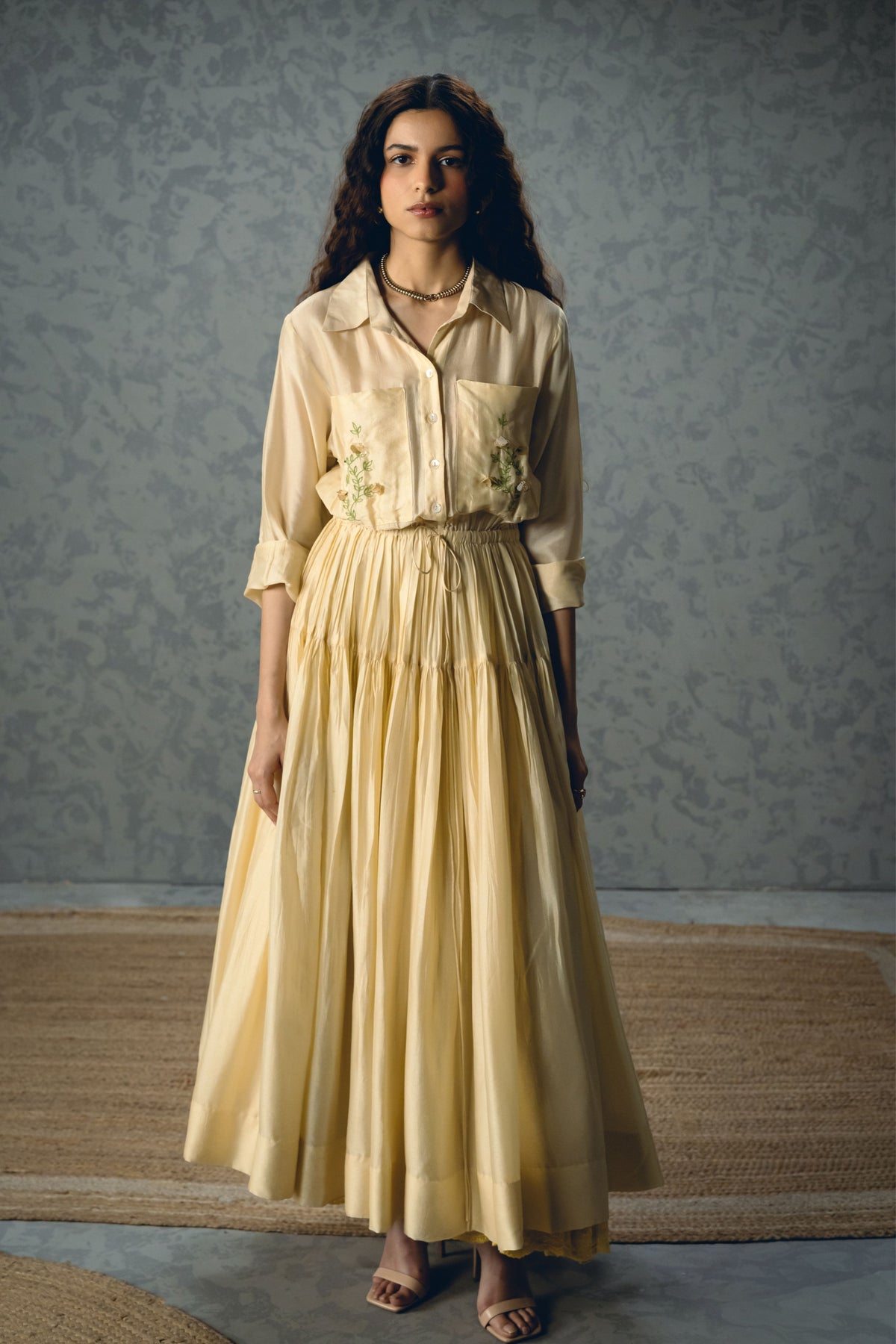 Elina Ivory Dress