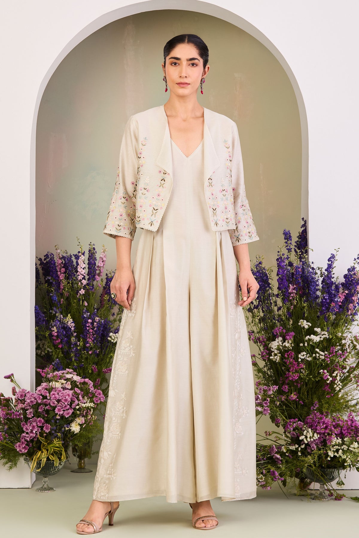 Israt Jumpsuit With Jacket