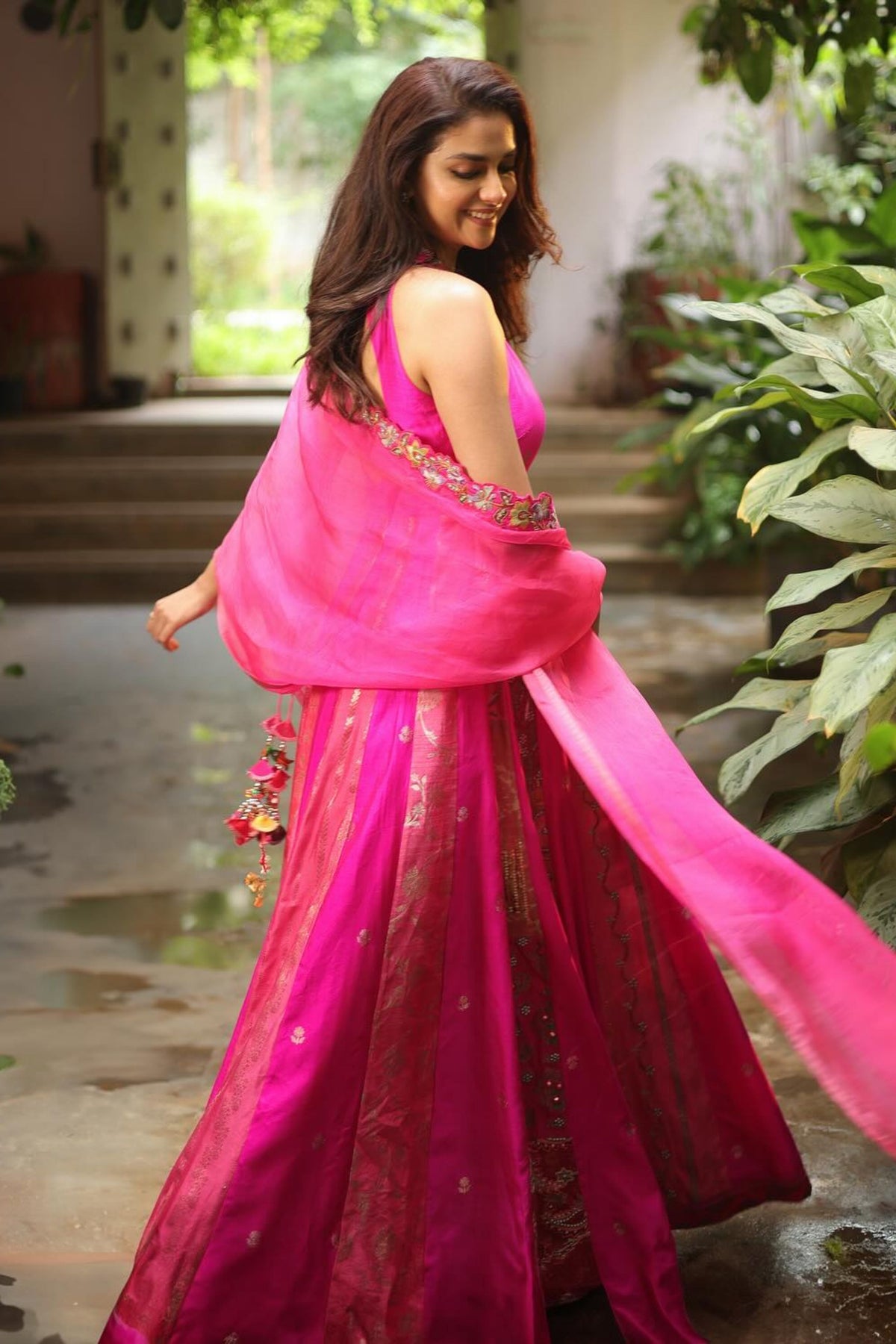 Keerthy Suresh in Aum by Ashima &amp; Asit